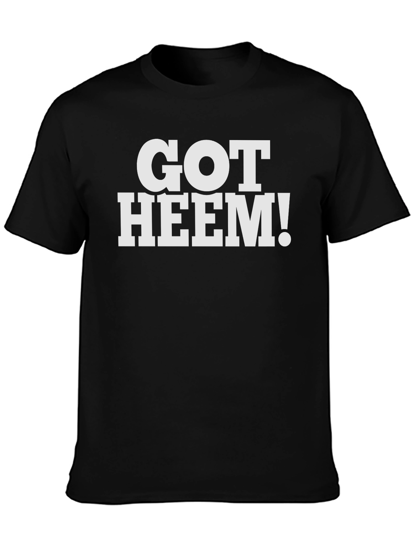 Black Got Heem! Graphic Tee - Trendy Slogan T-Shirt view 3
