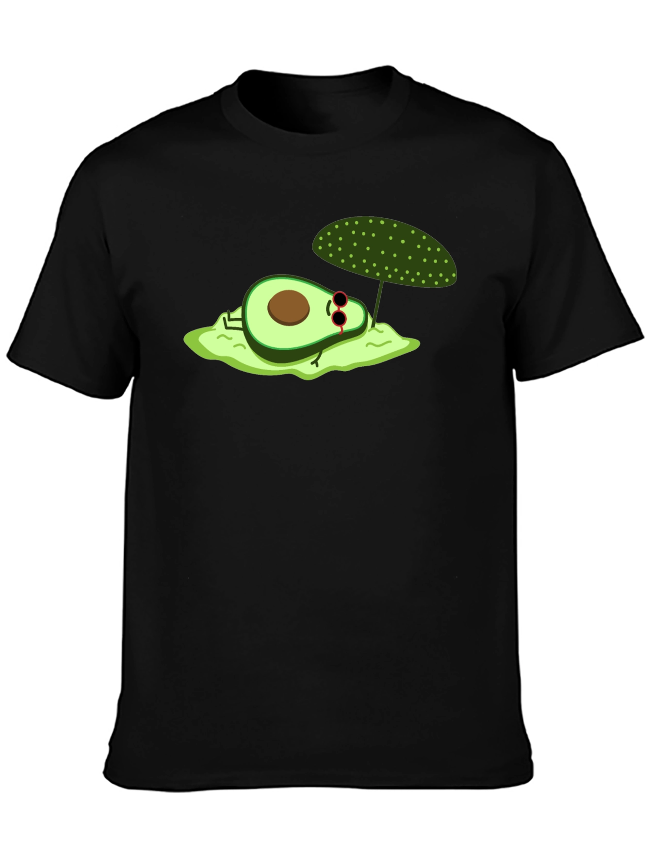 Relaxing Avocado T-Shirt - Chill Summer Vibes - 3