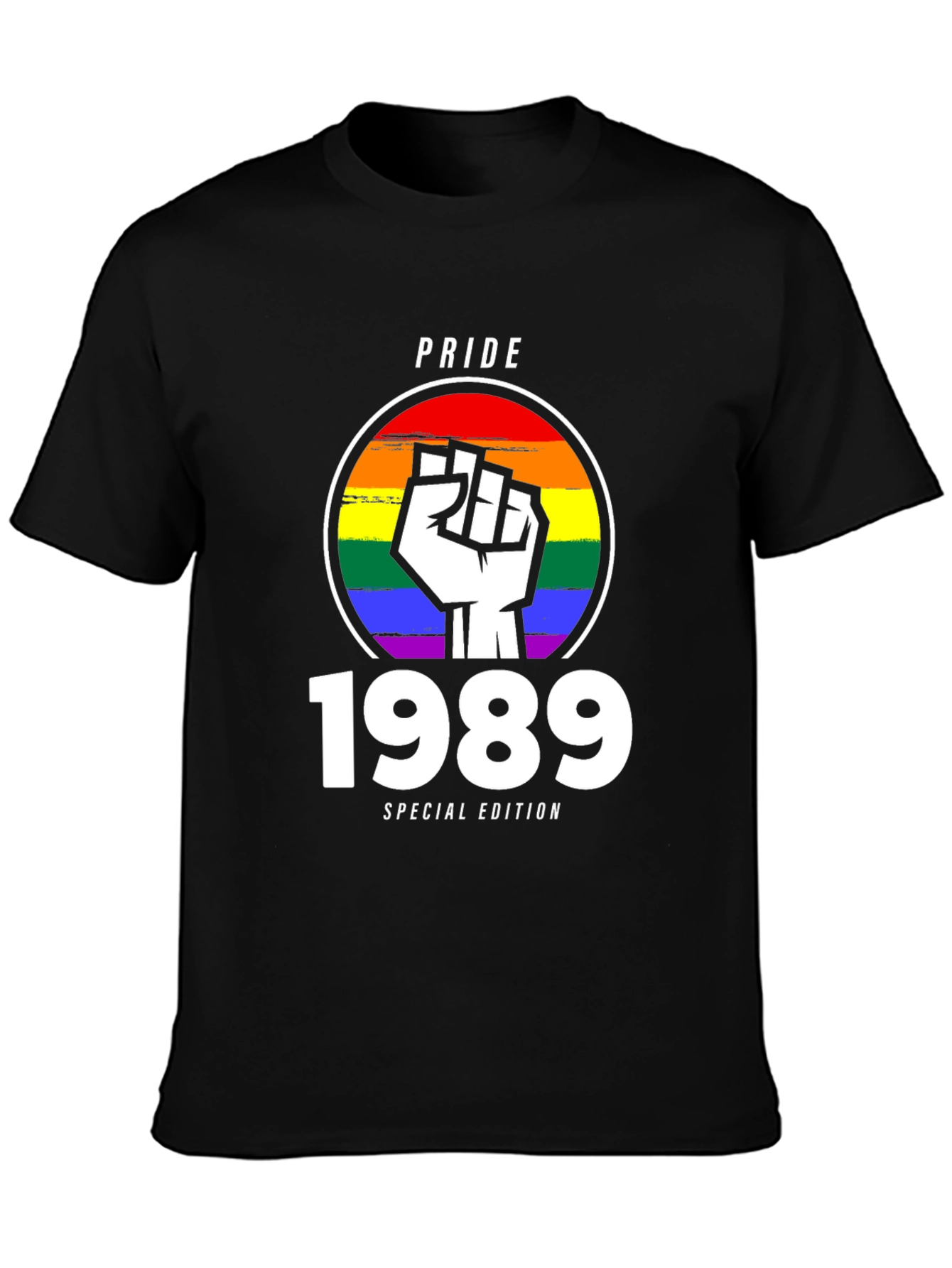 Pride 1989 Special Edition Black T-Shirt - 3