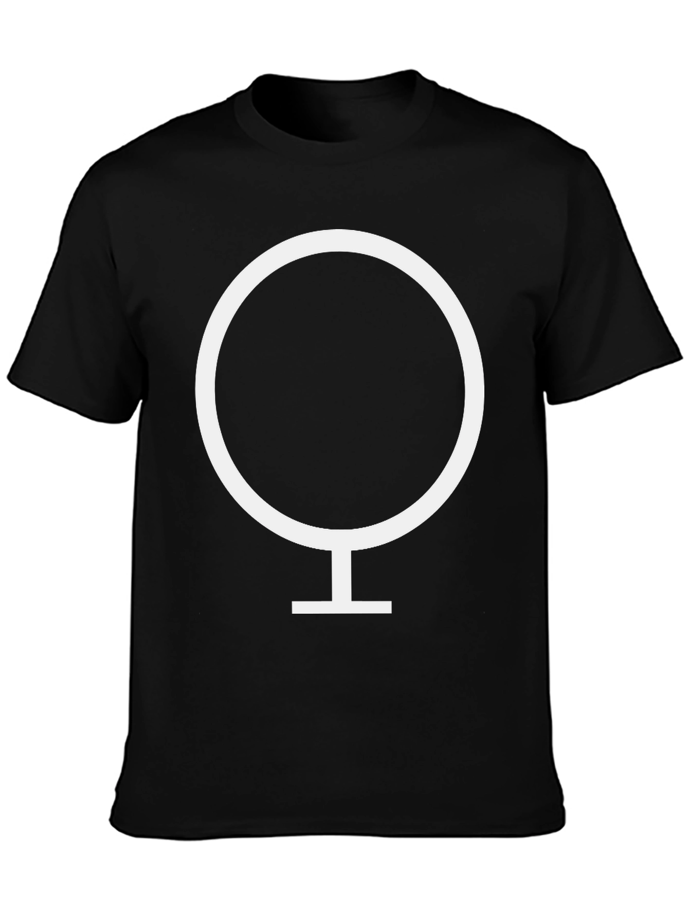 Black Venus Symbol T-Shirt - Stylish & Comfortable Tee view 3
