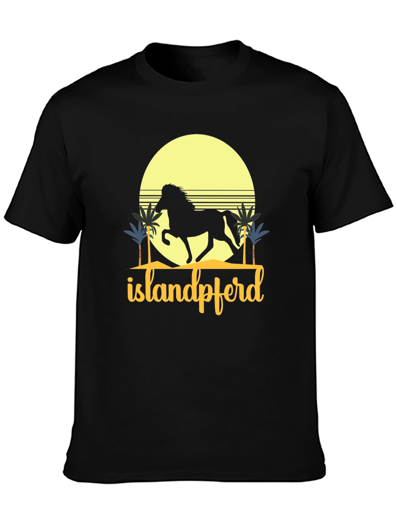 Islandpferd T-Shirt - Horse Graphic Tee - 3