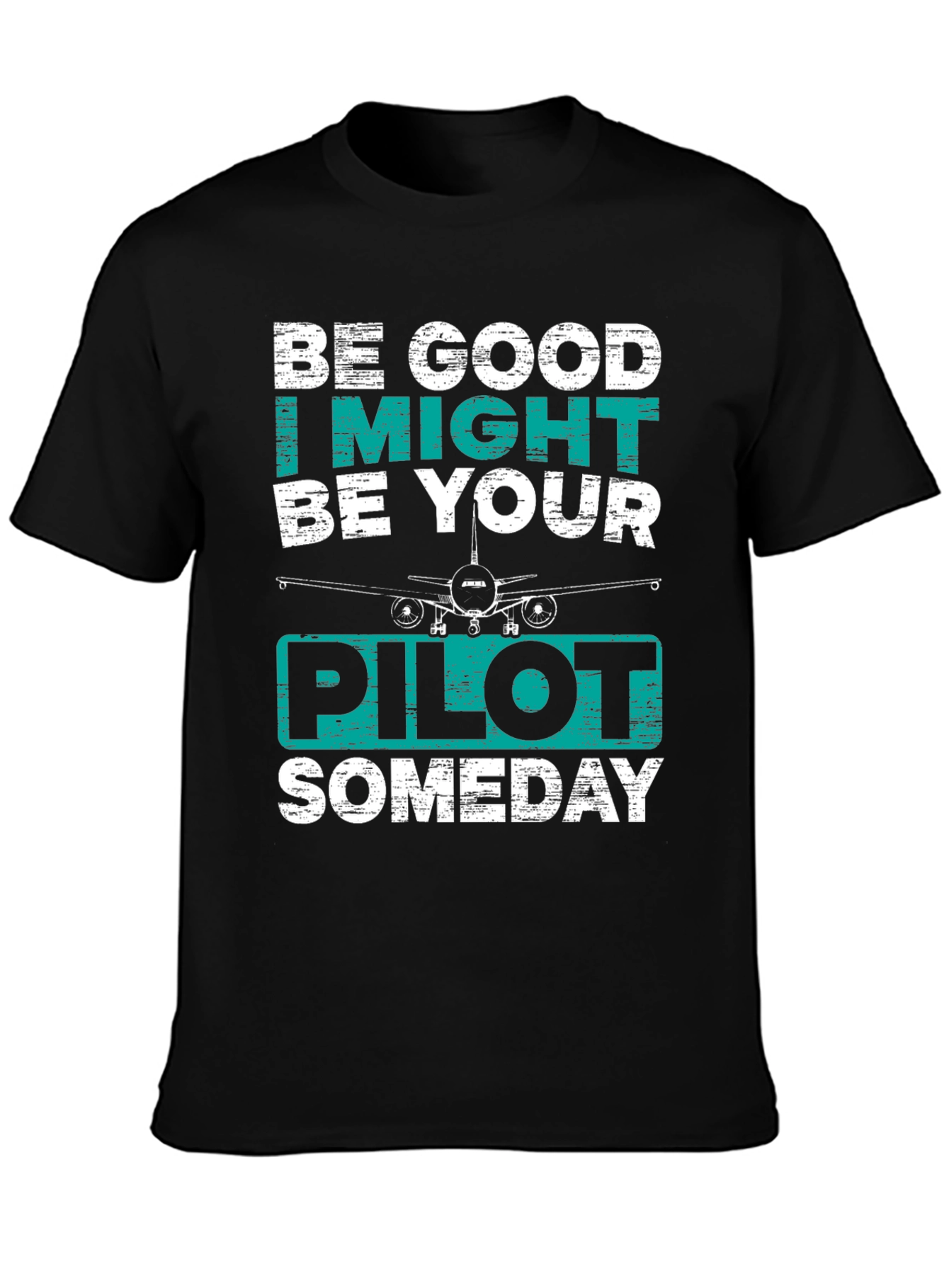 Black Pilot Someday T-Shirt view 3