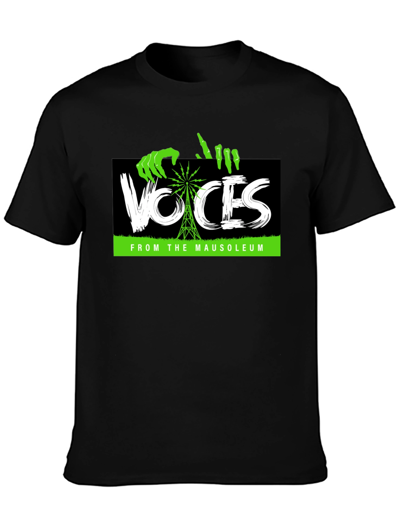 Black Voices from the Mausoleum Graphic Tee view 3