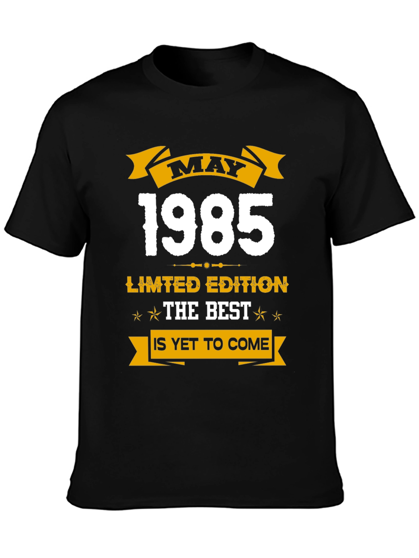 Black May 1985 Limited Edition Graphic T-Shirt view 3