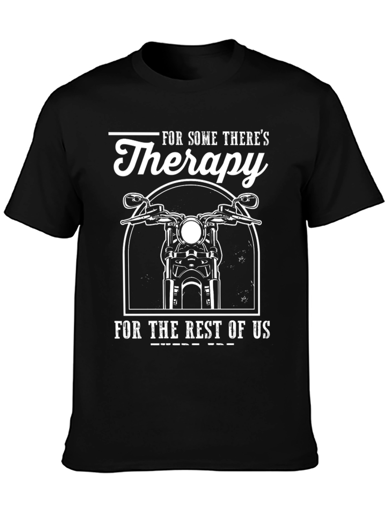 Therapy Motorcycle T-Shirt - Black - 3