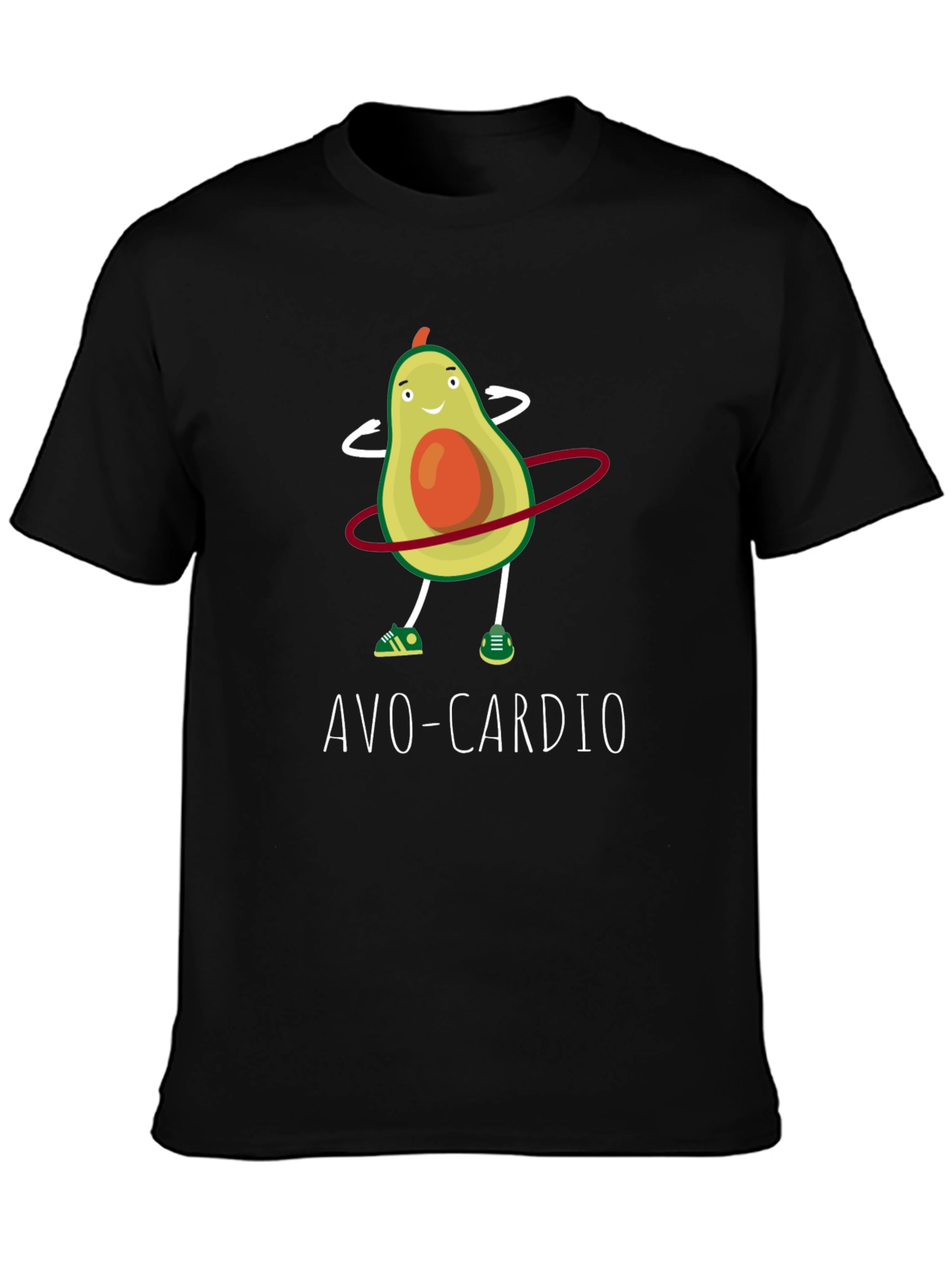 Black Avo-Cardio Graphic T-Shirt view 3