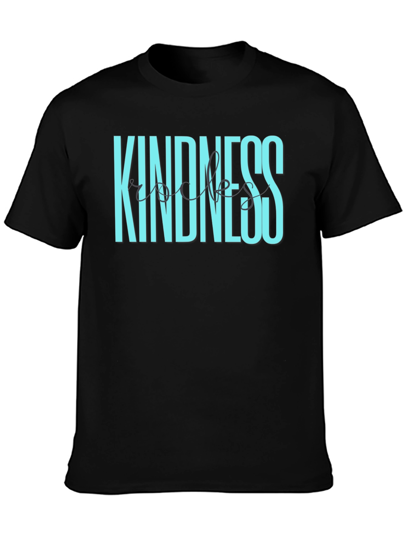 Kindness Rocks Graphic Tee - Soft Cotton Blend T-Shirt - 3