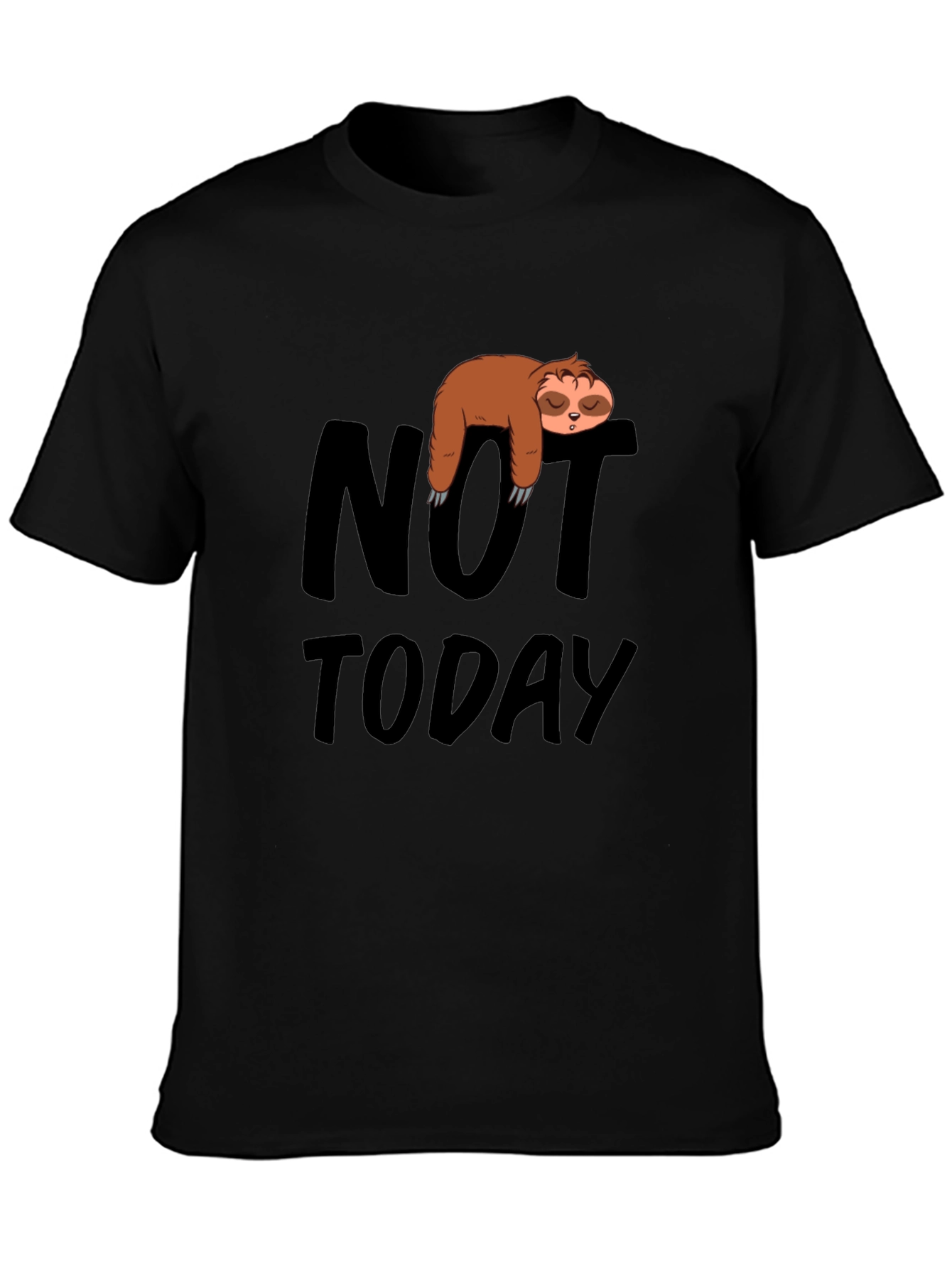 Not Today Sloth Graphic Tee - 3