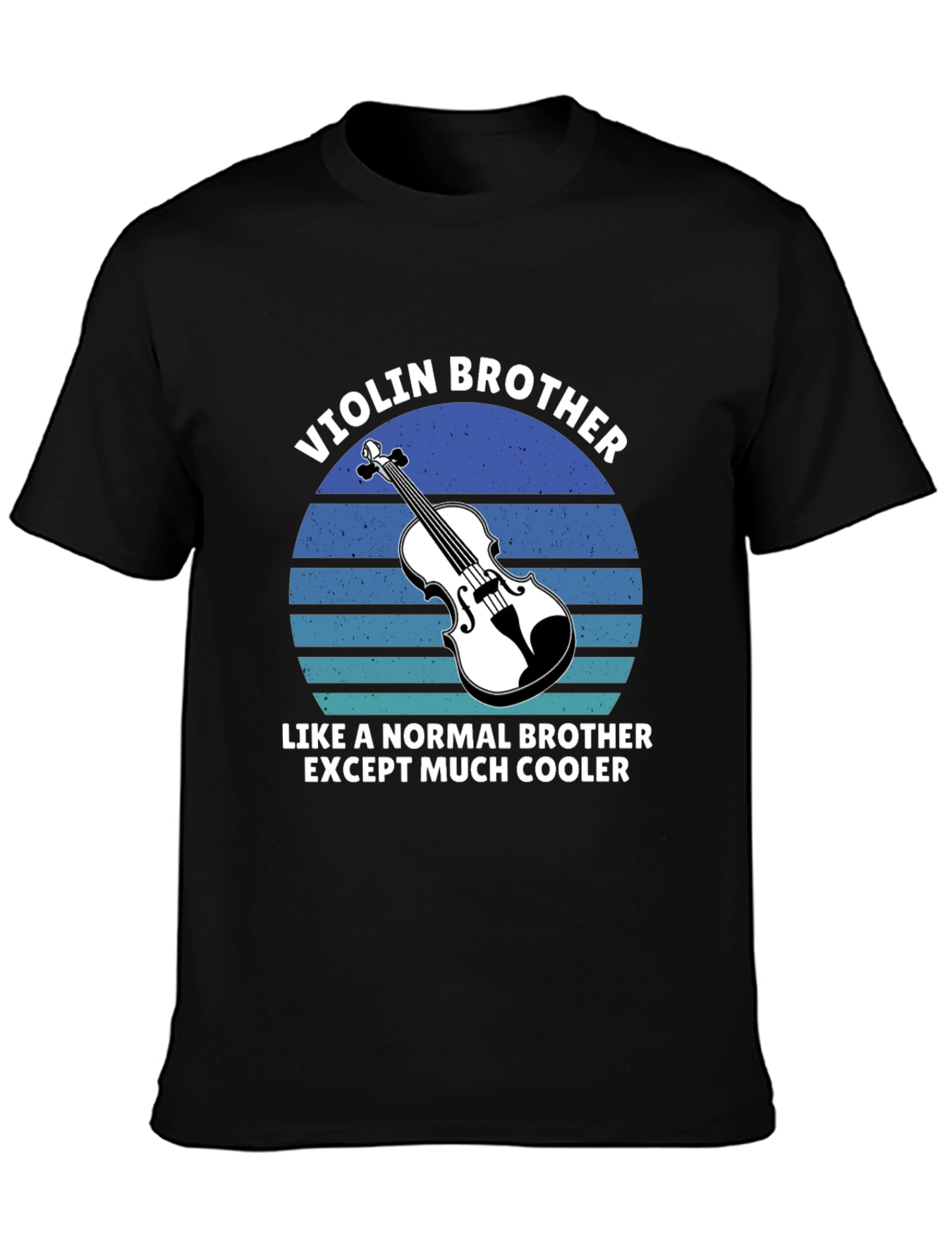 Black Violin Brother T-Shirt - Musician Gift view 3
