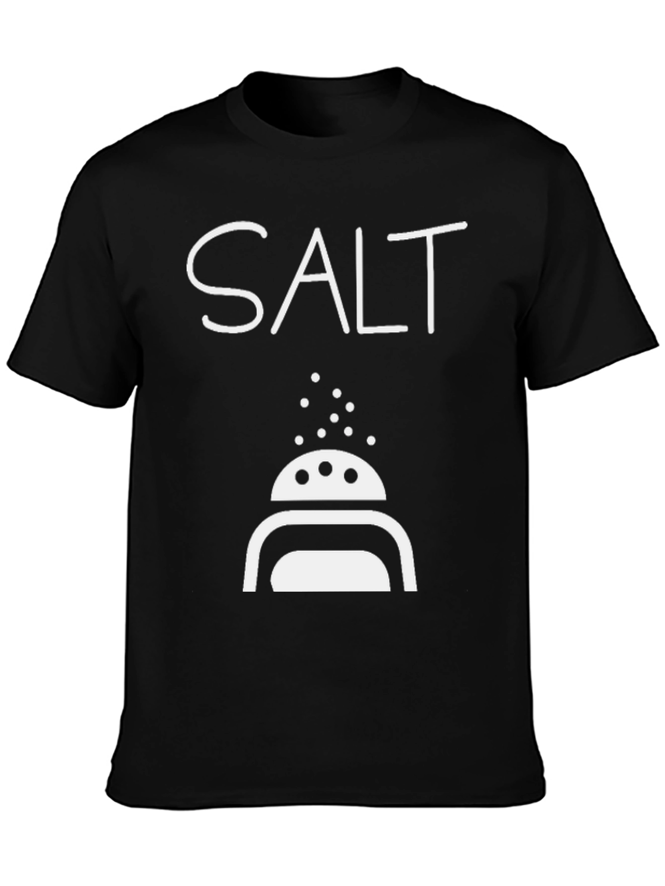 Salty Humor T-Shirt - Salt Shaker Graphic Tee - 3