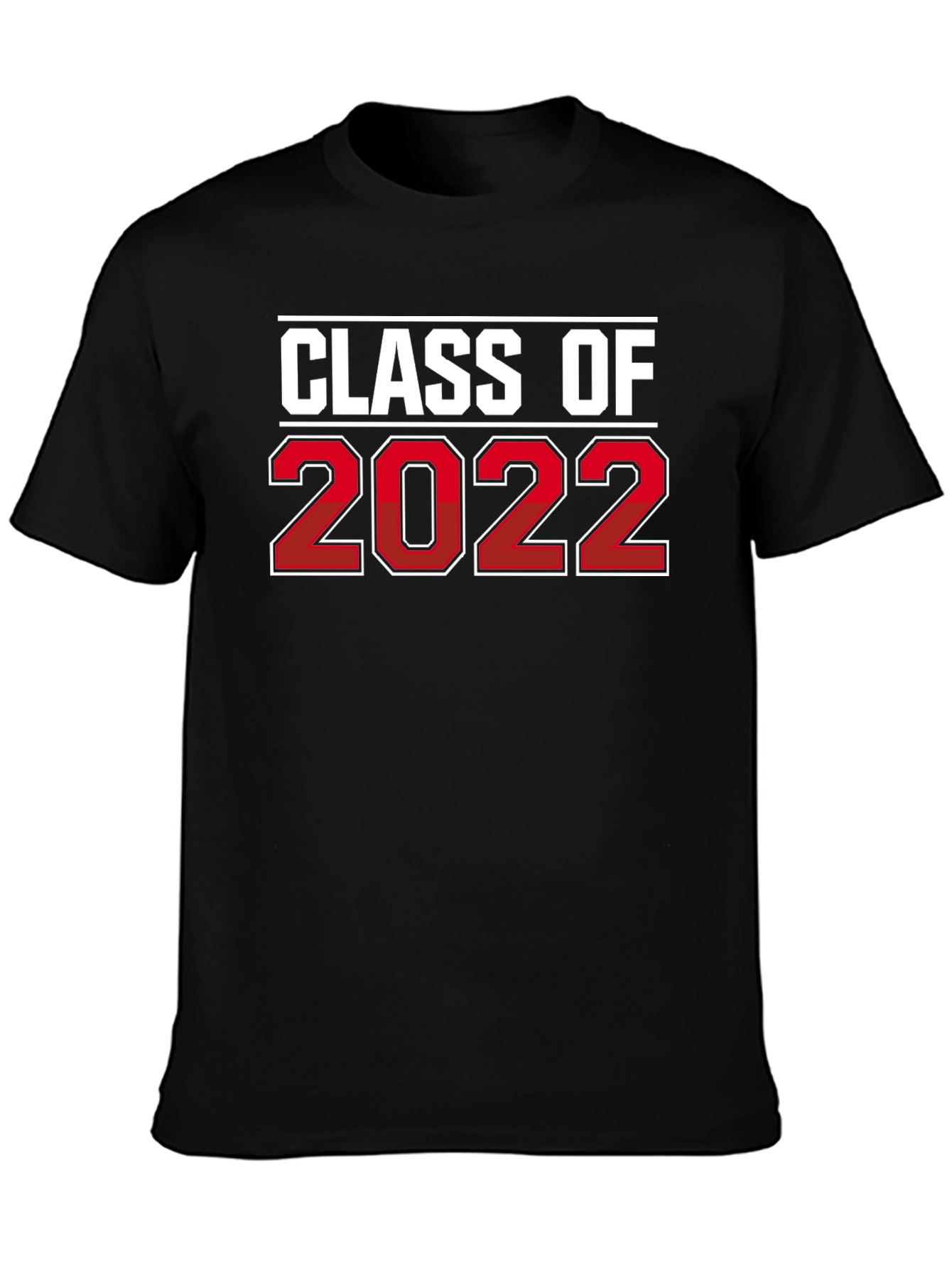 Black Class of 2022 T-Shirt Graduation Tee view 3