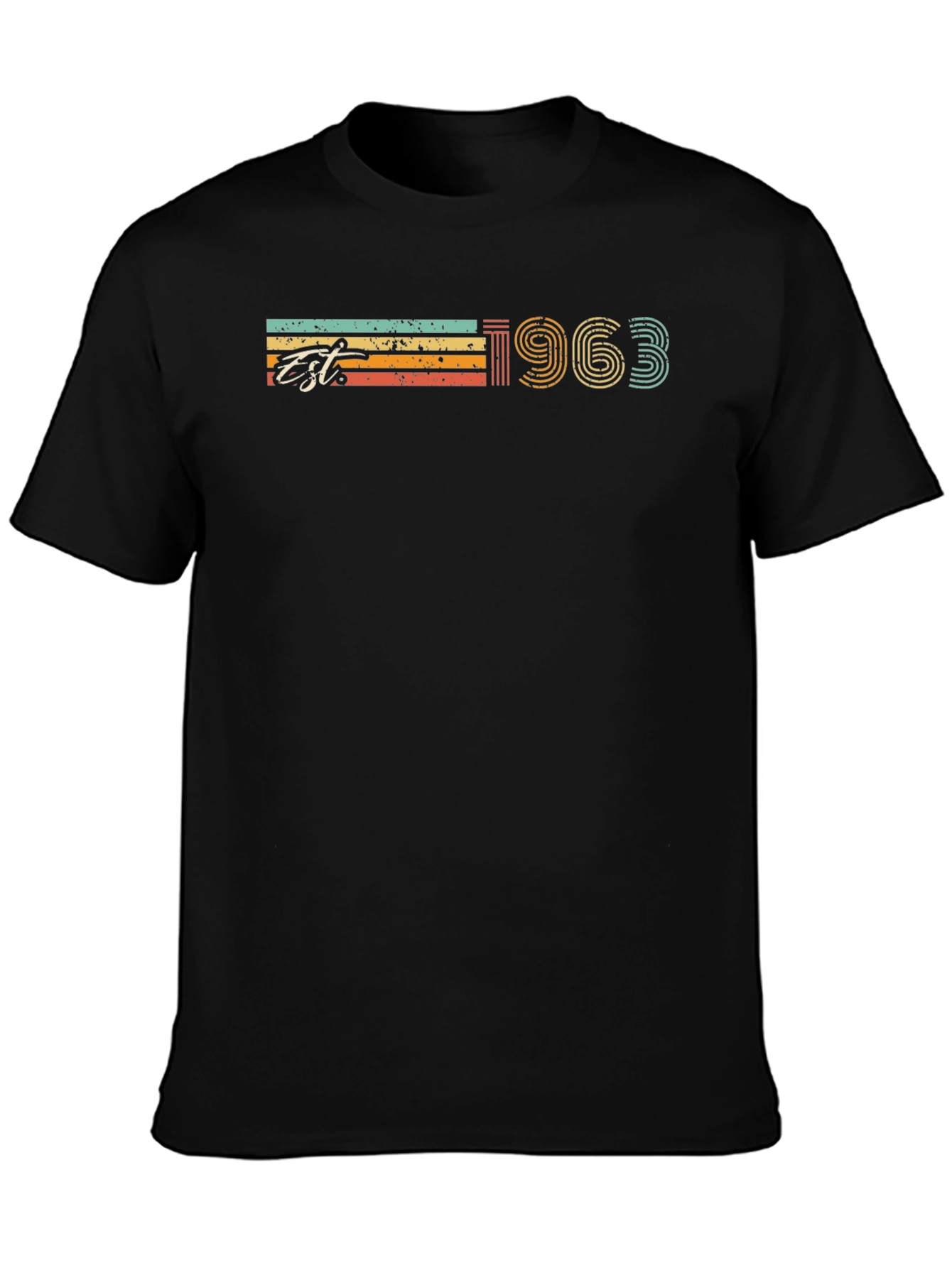 Black Est. 1963 Vintage T-Shirt  view 3