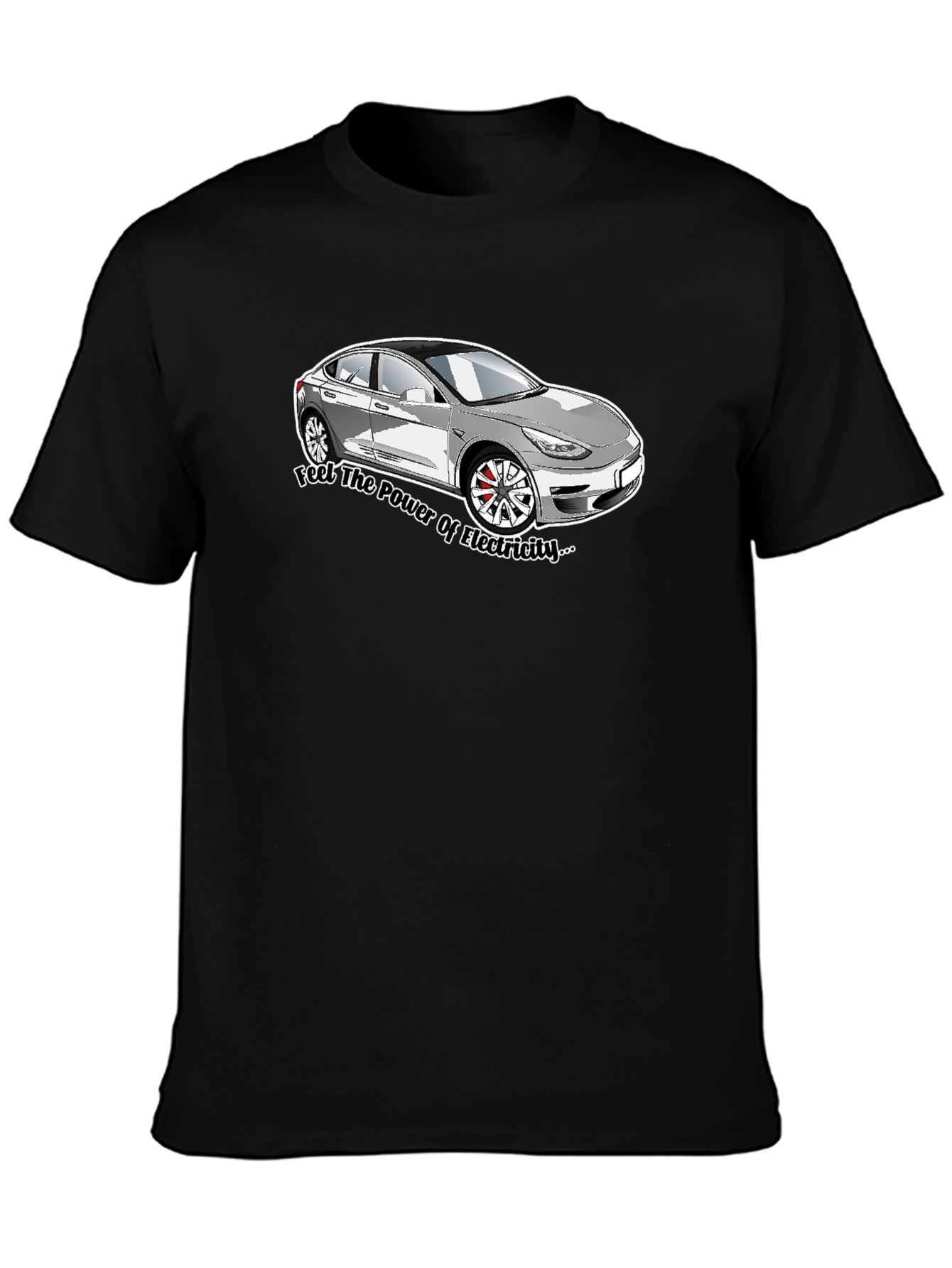Electric Car Power T-Shirt - 3