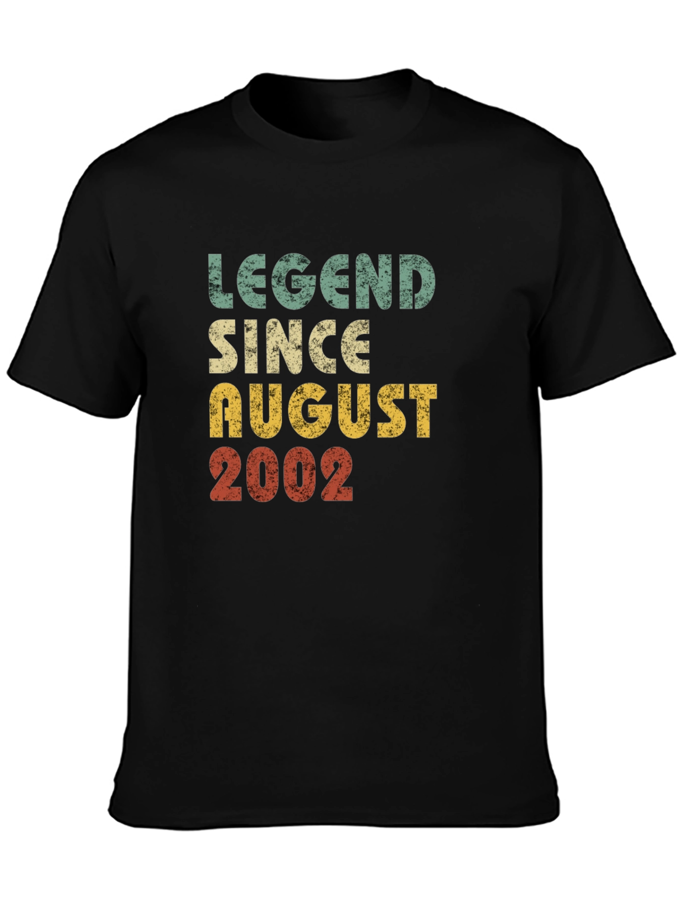 Black Legend Since August 2002 Graphic T-Shirt view 3