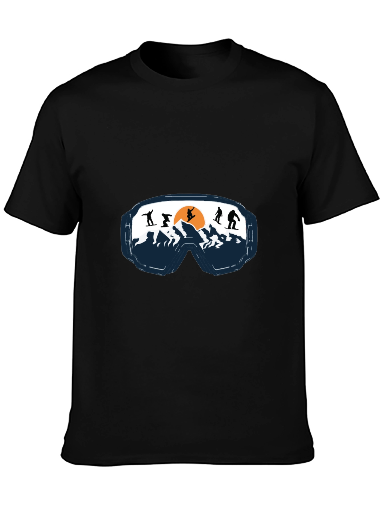 Ski Goggles Graphic Tee - Mountain Adventure Shirt - 3
