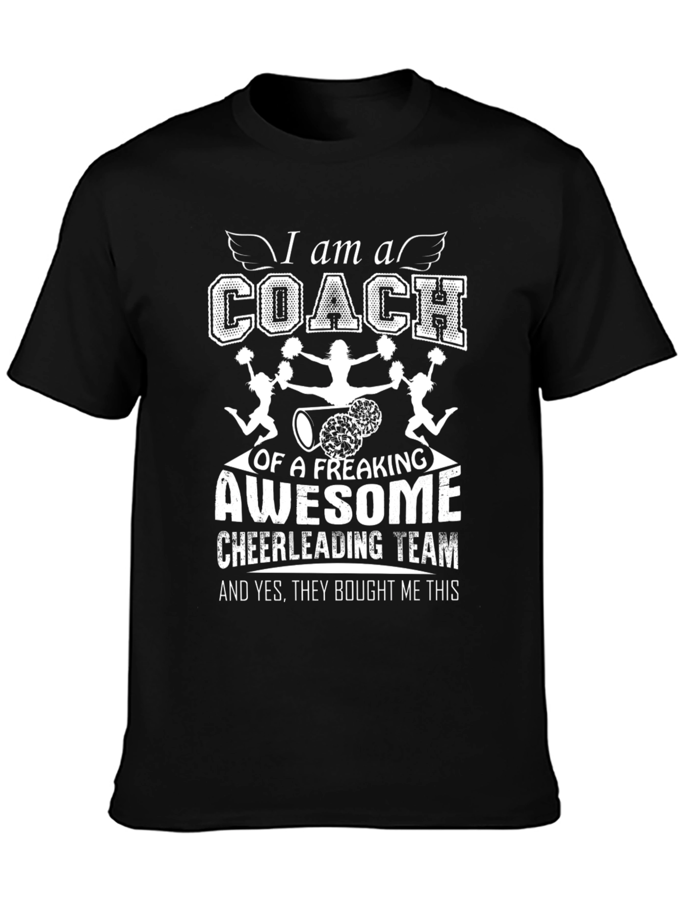 I Am a Coach Cheerleading Team T-Shirt - 3
