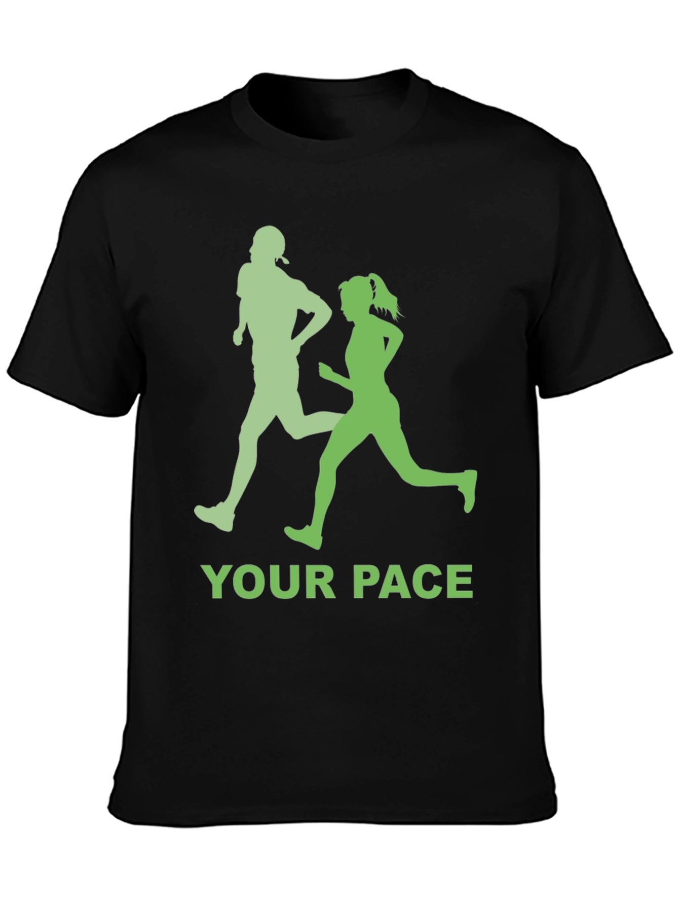 Your Pace Running T-Shirt - Unisex Athletic Design - 3