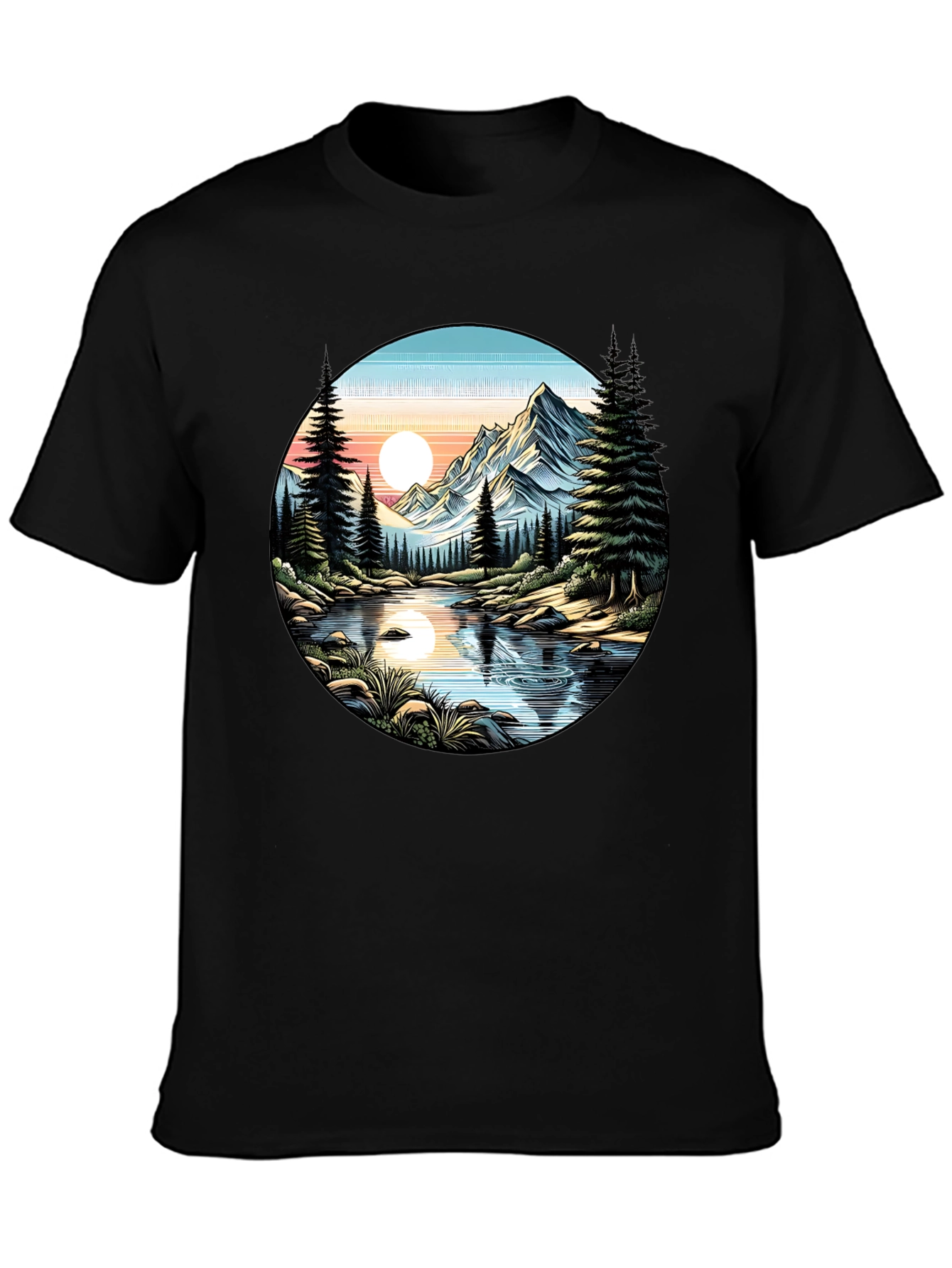 Black Mountain River Graphic Tee view 3