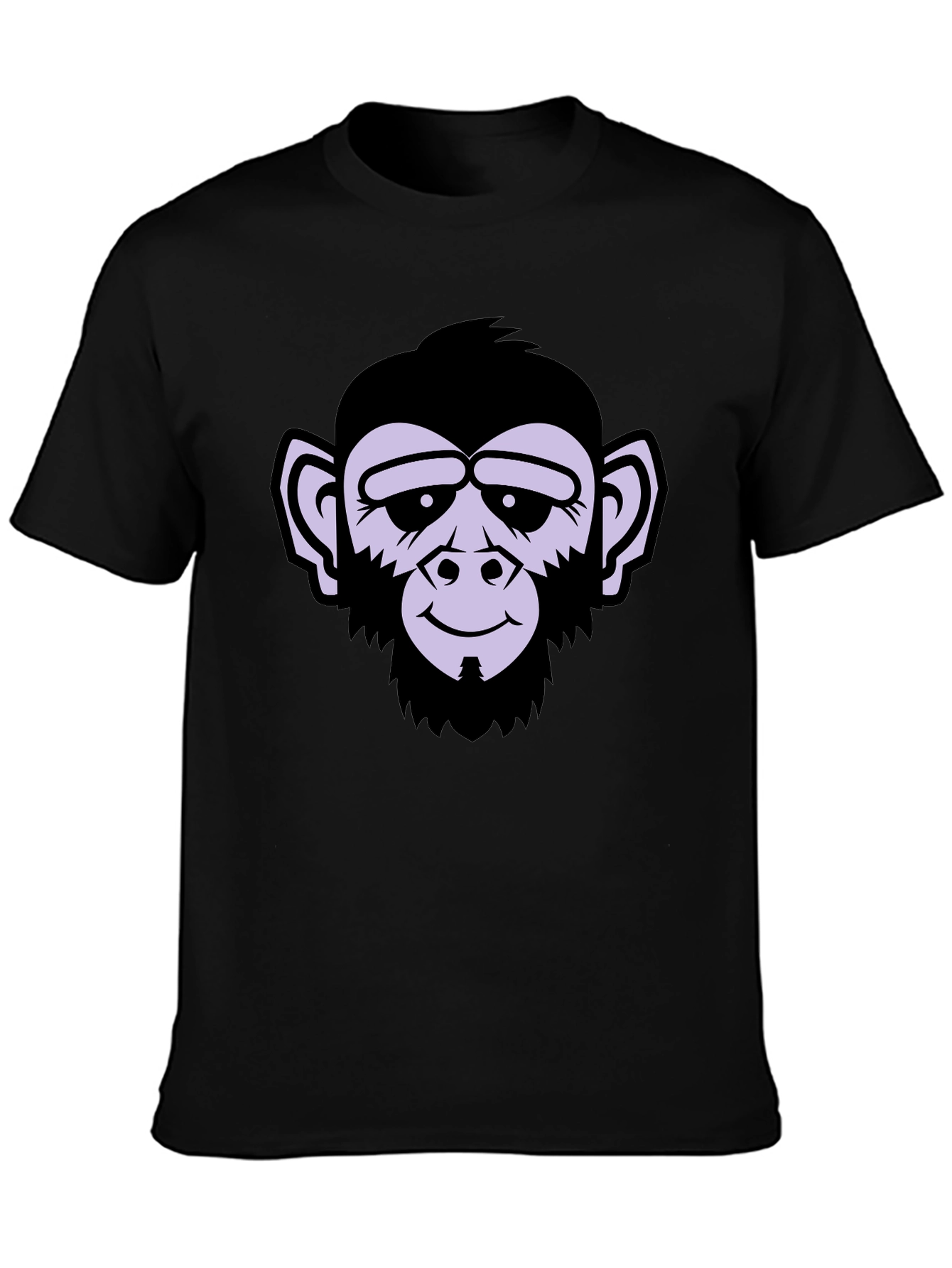 Black Monkey Graphic Tee - Men's Black T-Shirt view 3