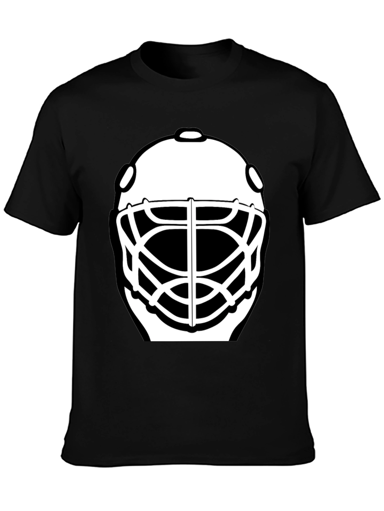 Hockey Goalie Mask Graphic T-Shirt - 3