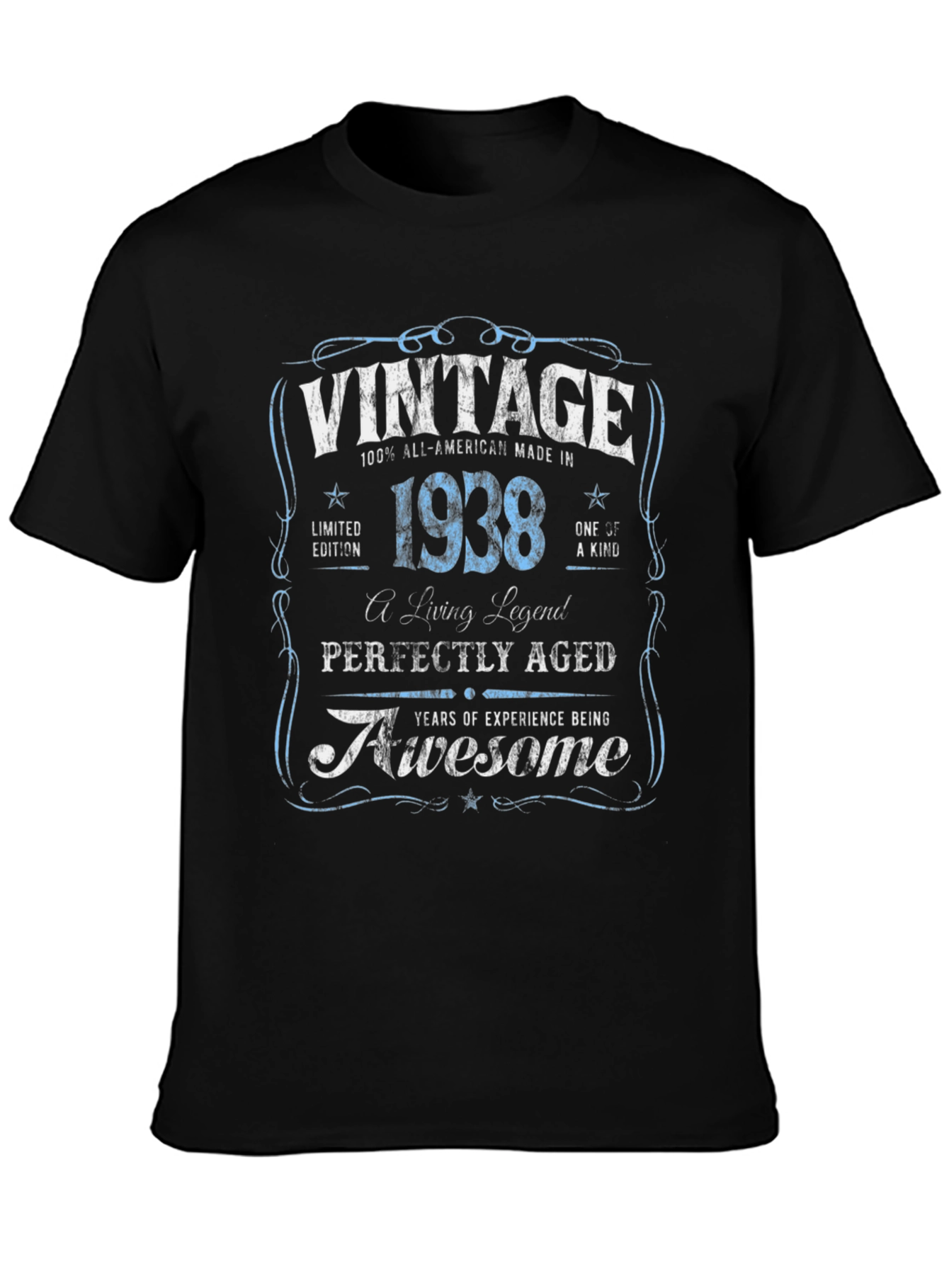 Vintage 1938 T-Shirt - Limited Edition, All-American - 3