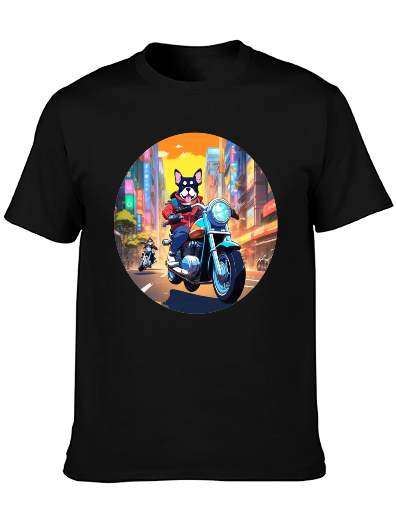 Black Dog Rider T-Shirt view 3