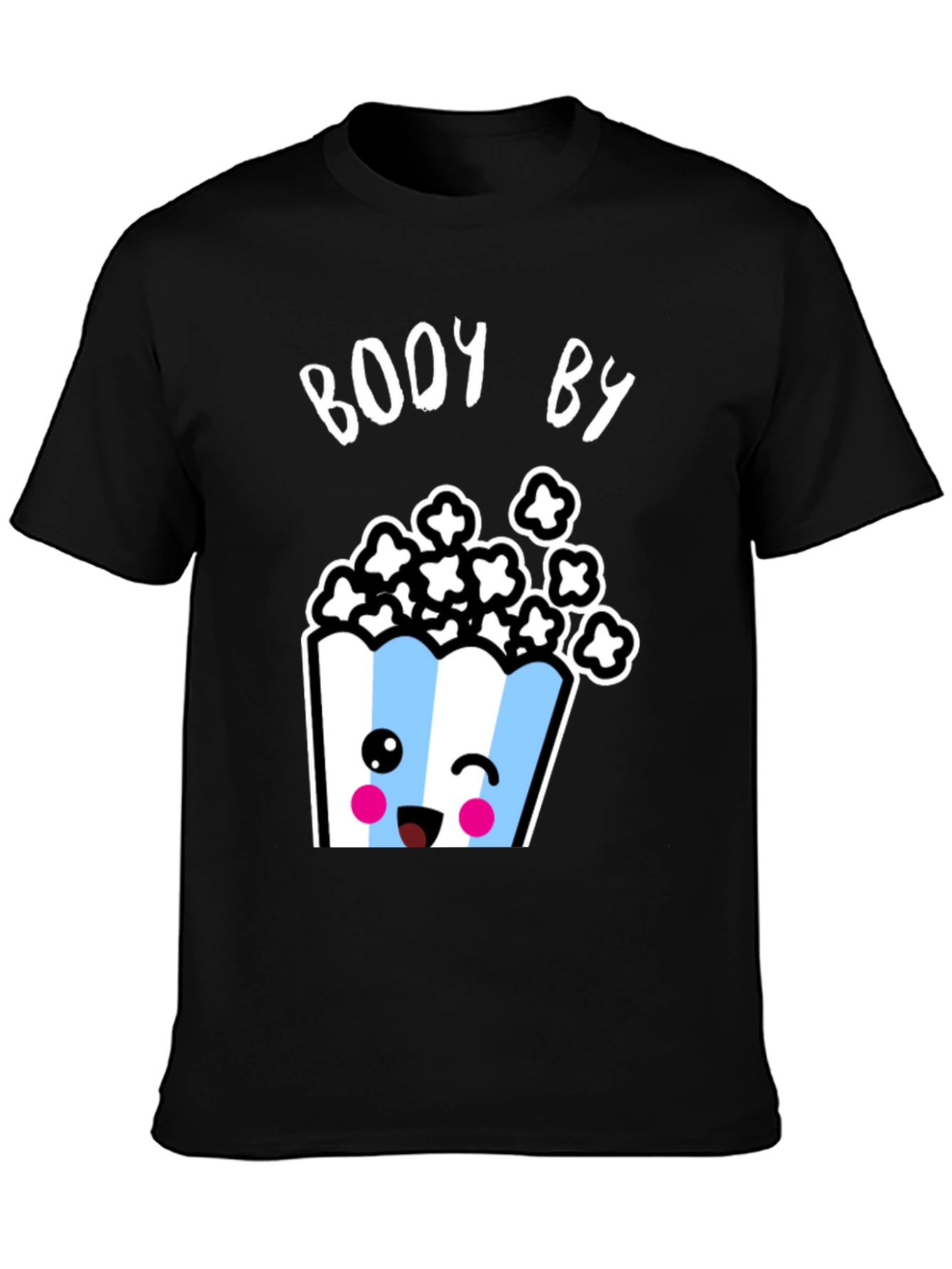 Black Booy By Popcorn Graphic T-Shirt view 3