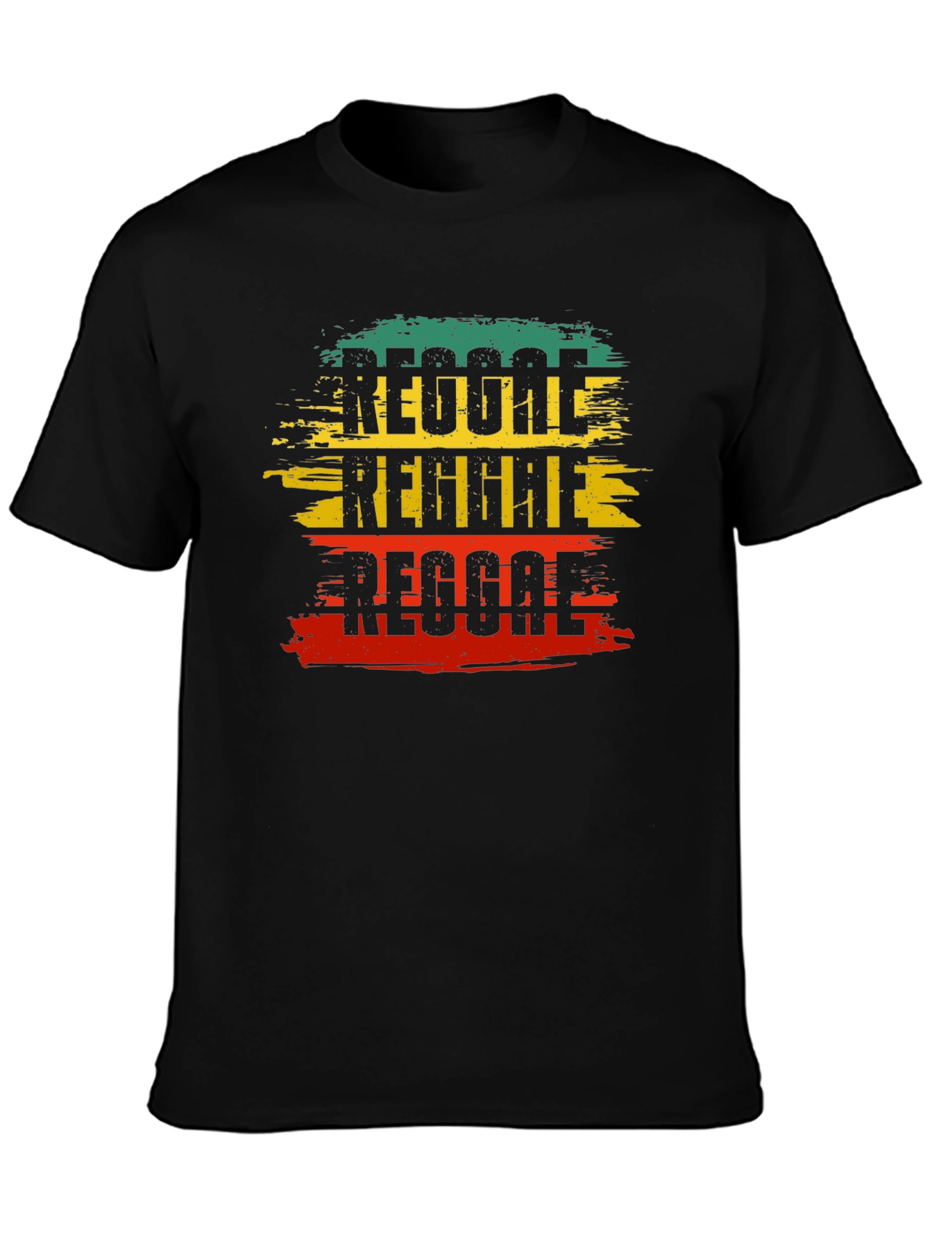 Reggae T-Shirt: Rasta Colors Tee - 3