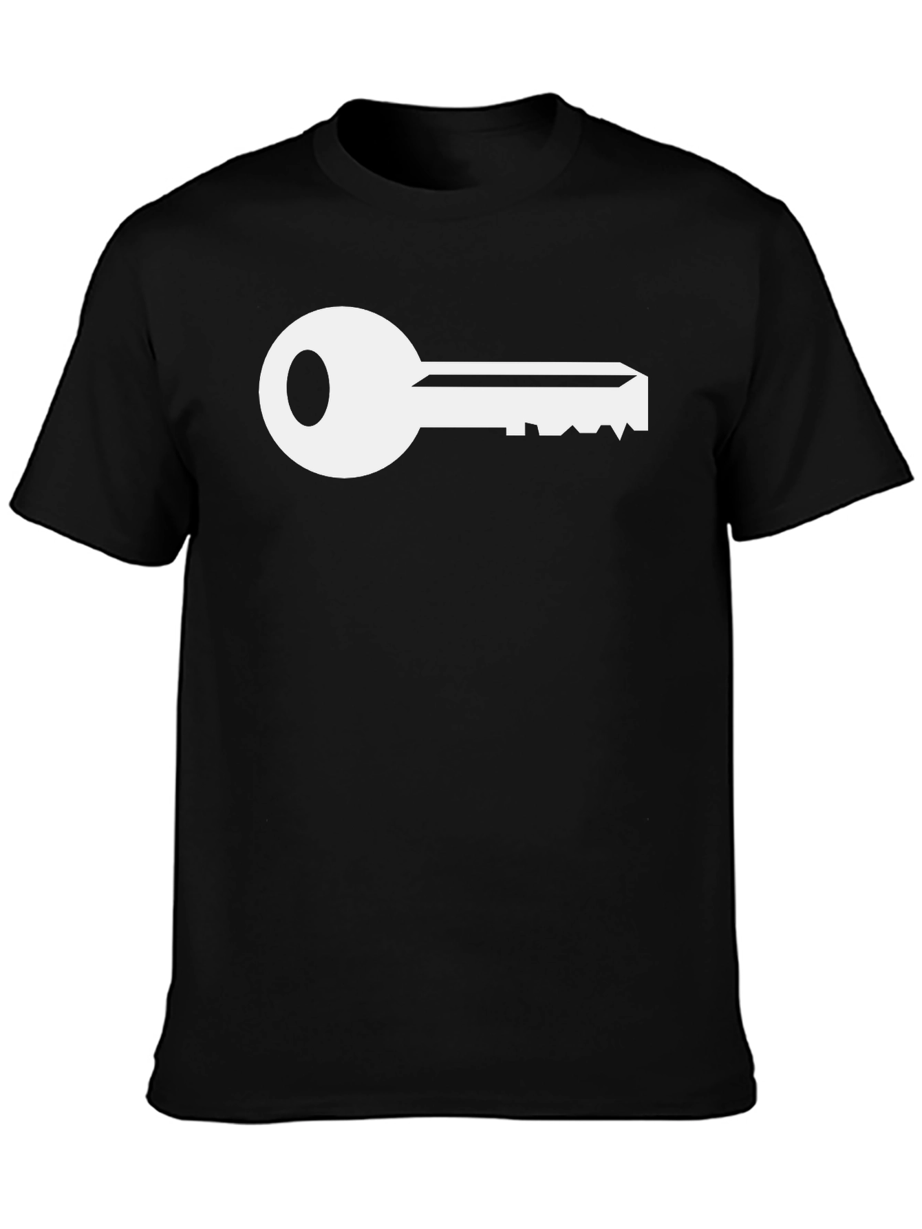 Black Key Graphic T-Shirt - Black view 3