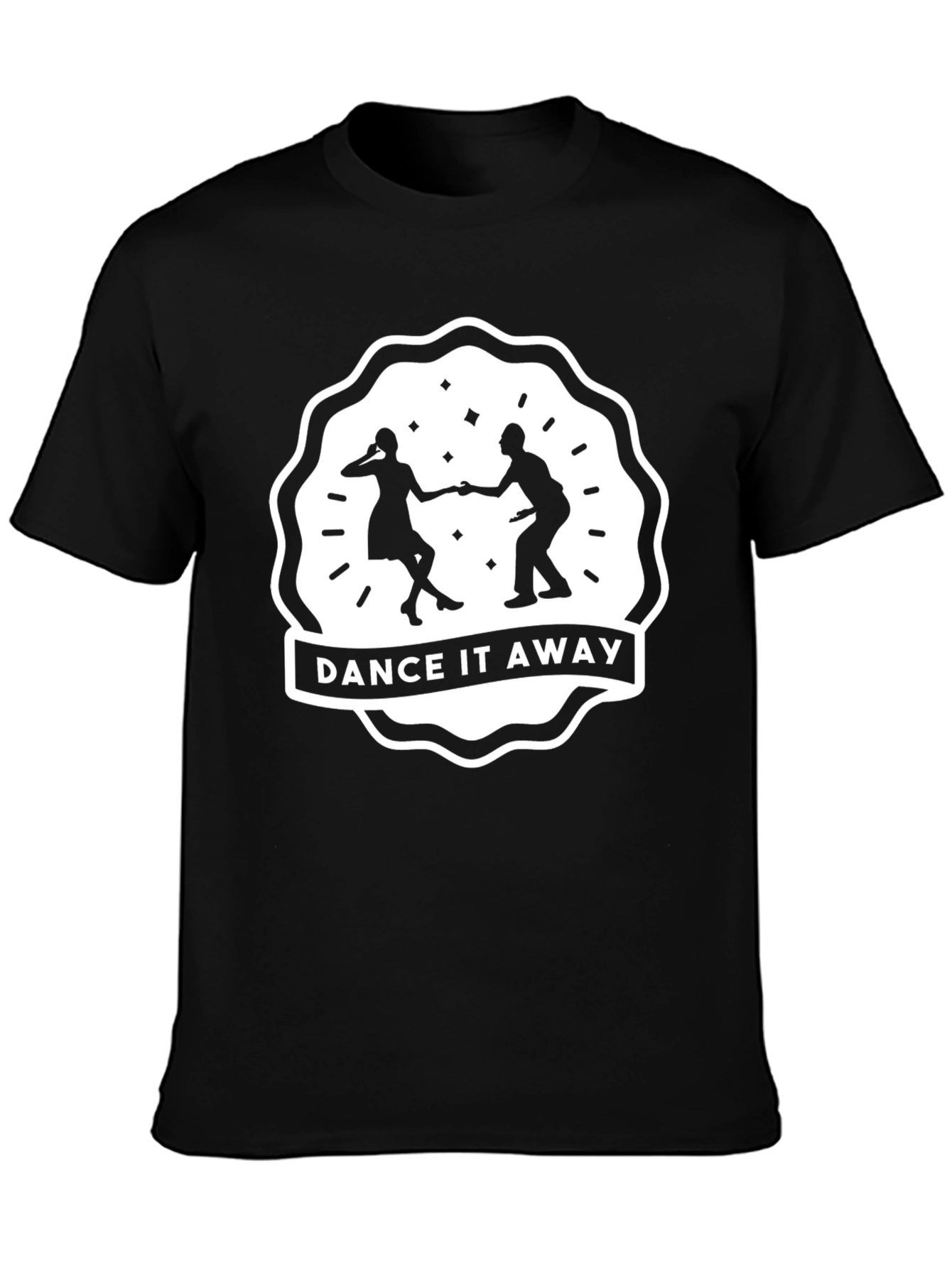 Black Dance It Away Black T-Shirt view 3