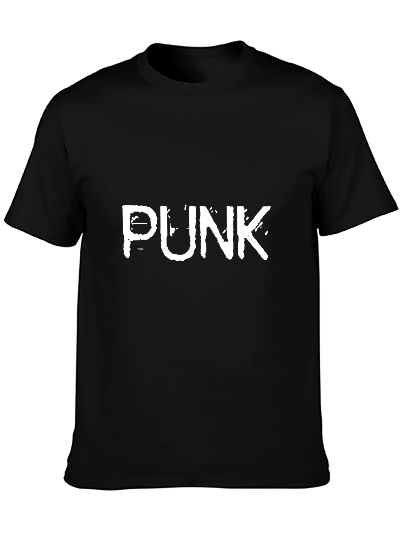 Black Punk T-Shirt - Bold Graphic Tee view 3