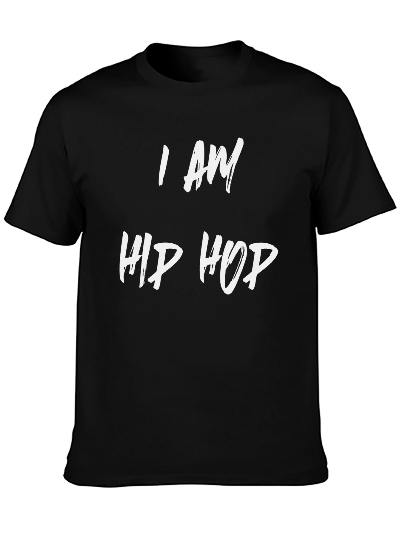 Black I AM HIP HOP Black Graphic Tee view 3