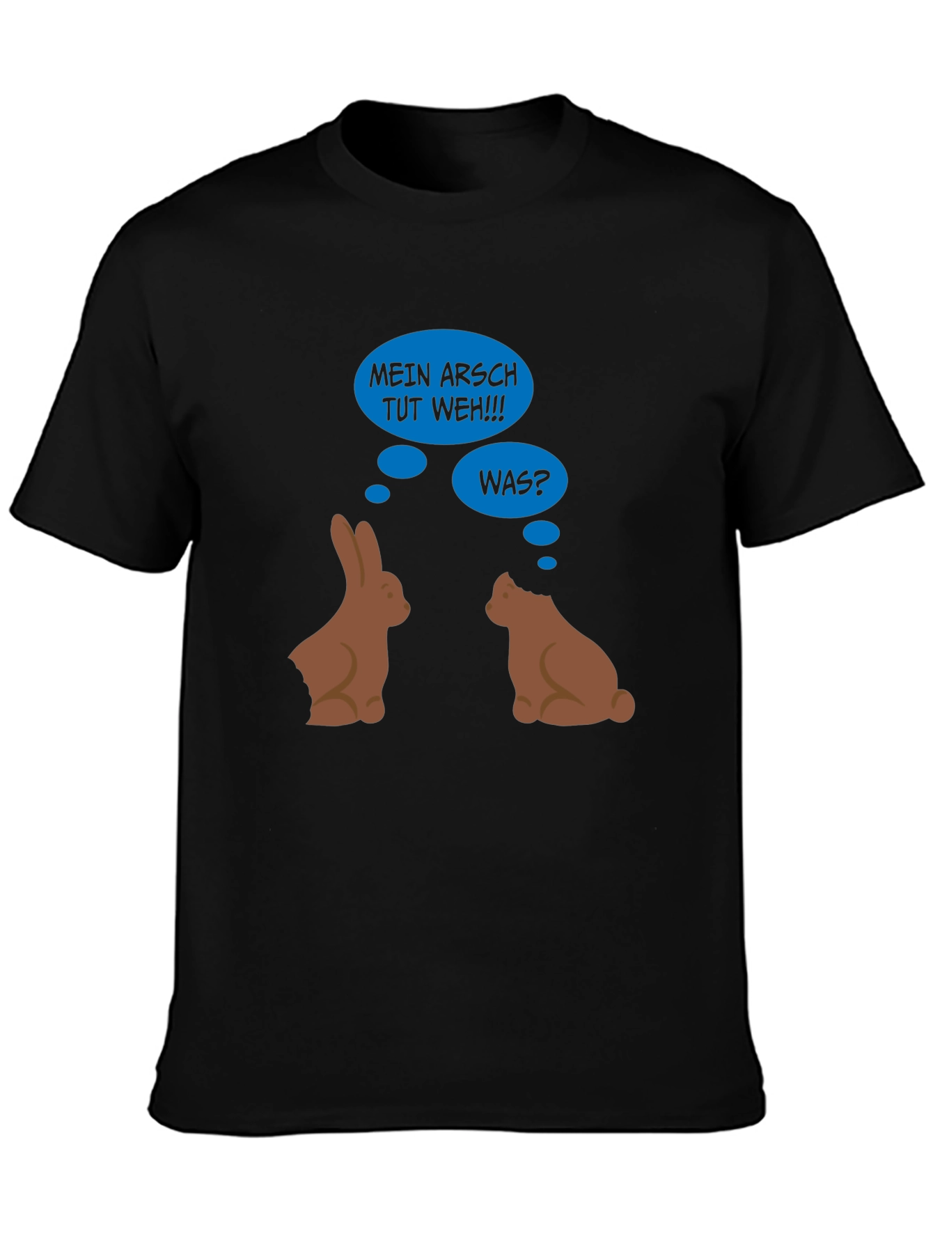 Funny Easter Bunny Butt Bite T-Shirt - 3