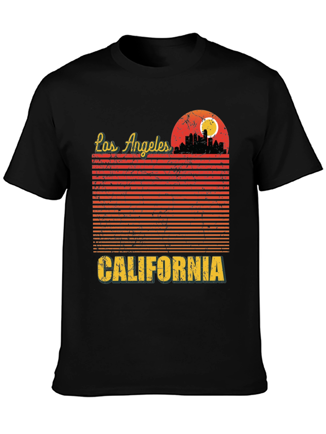 Los Angeles California Graphic T-Shirt - 3