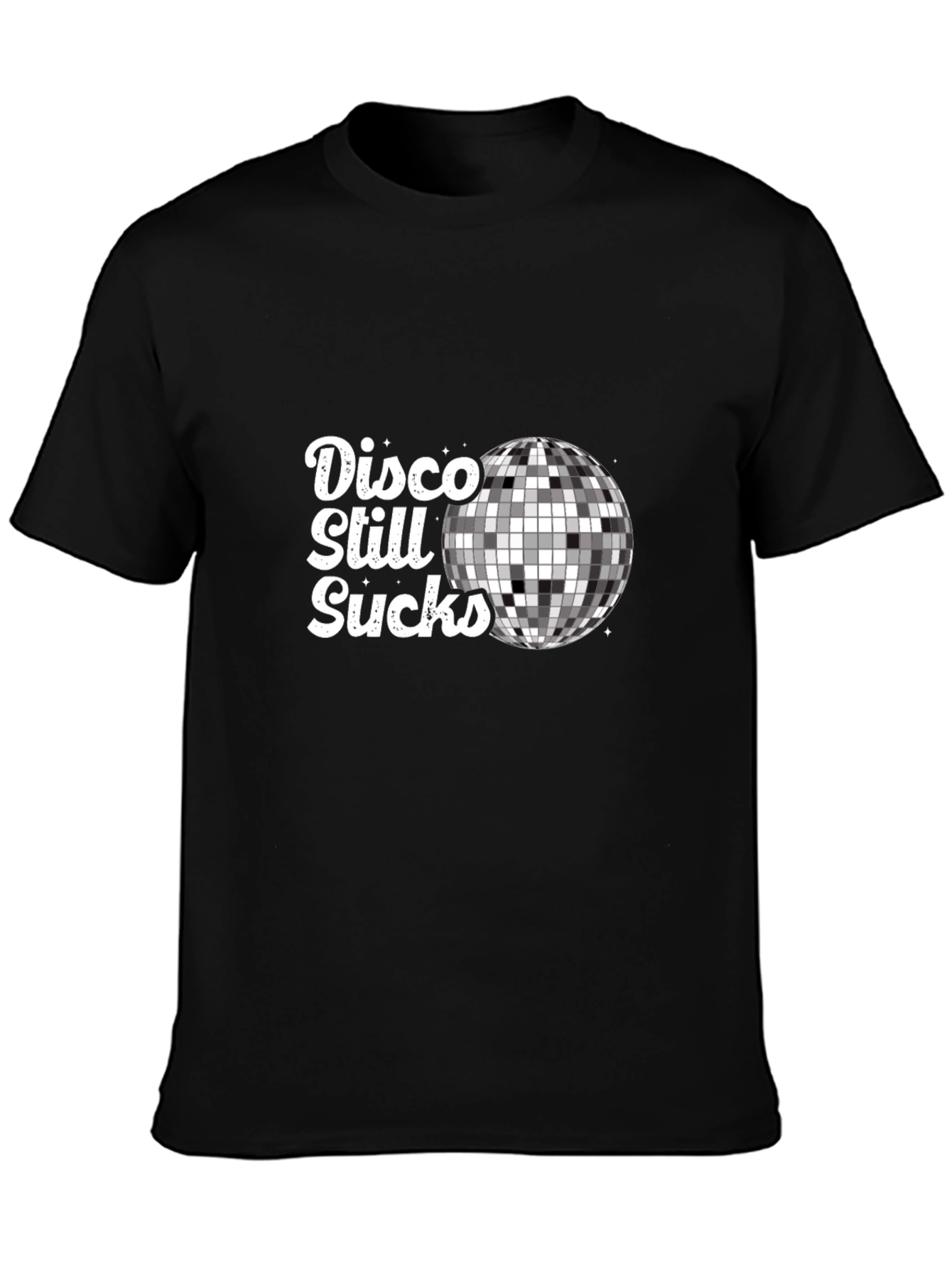 Black Disco Still Sucks T-Shirt view 3