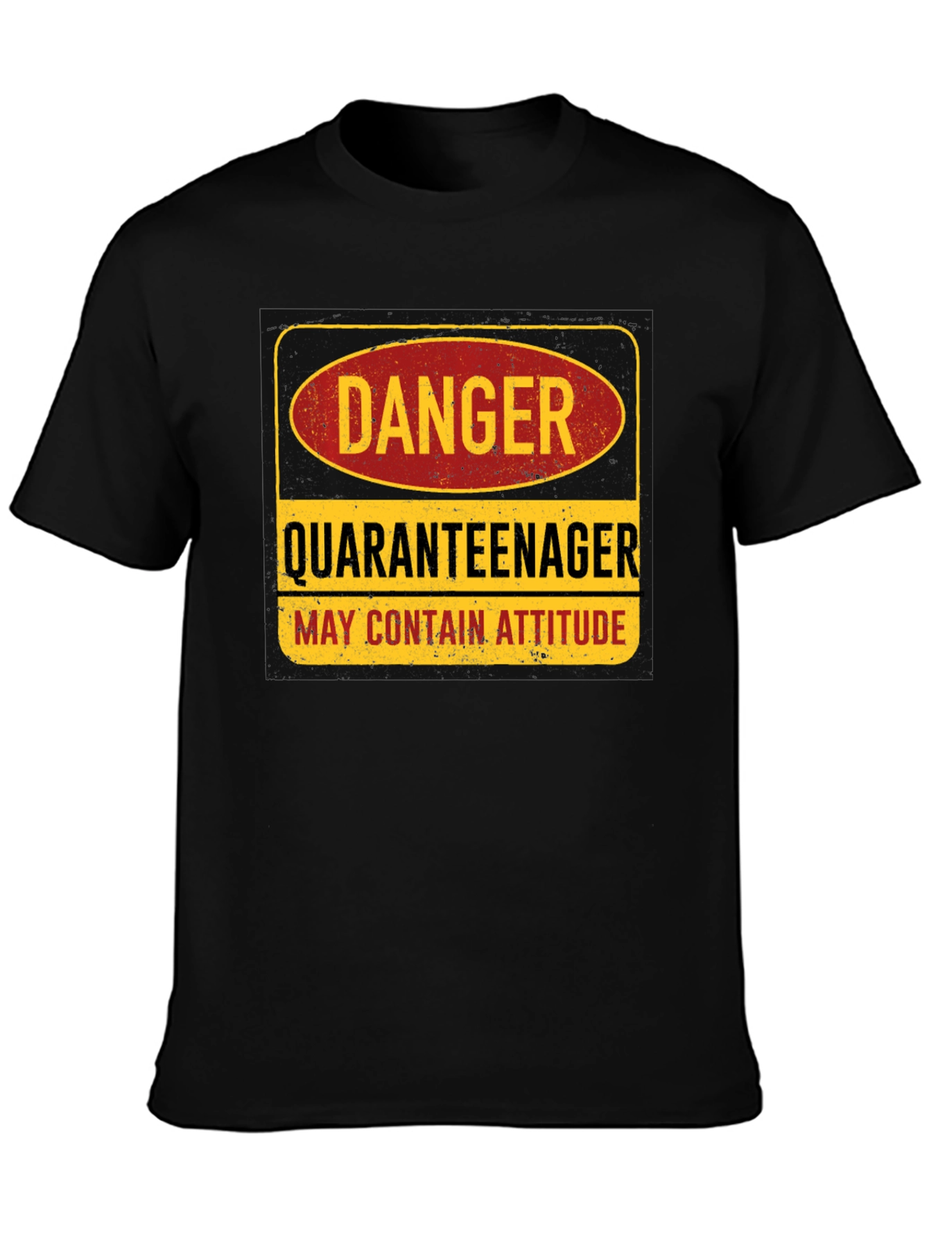 Danger Quaranteenager T-Shirt: May Contain Attitude - 3