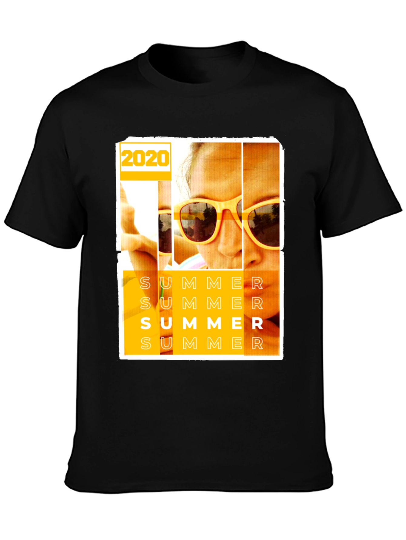 Black Summer 2020 Graphic T-Shirt view 3