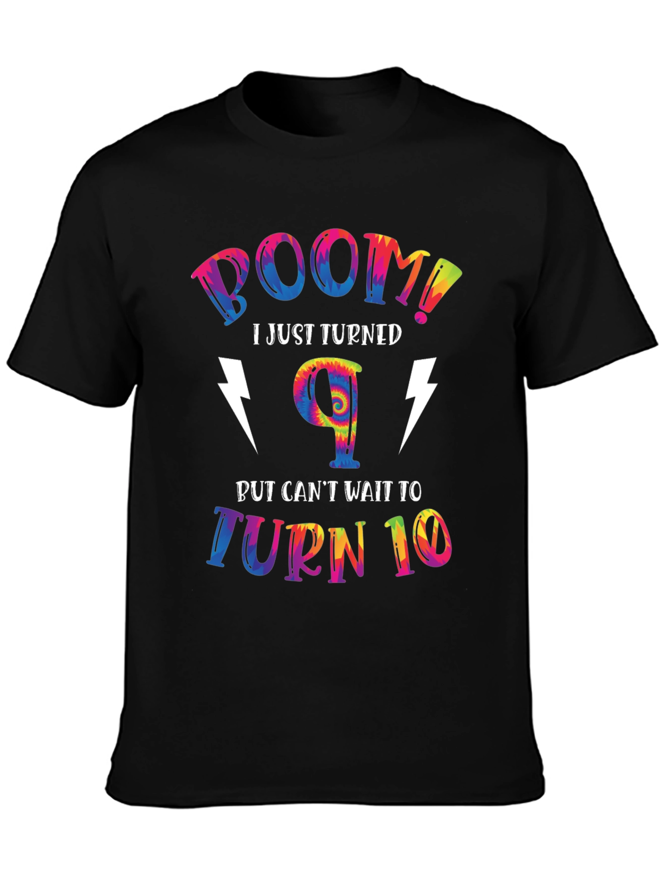 Boom! I Just Turned 9 - T-Shirt - 3