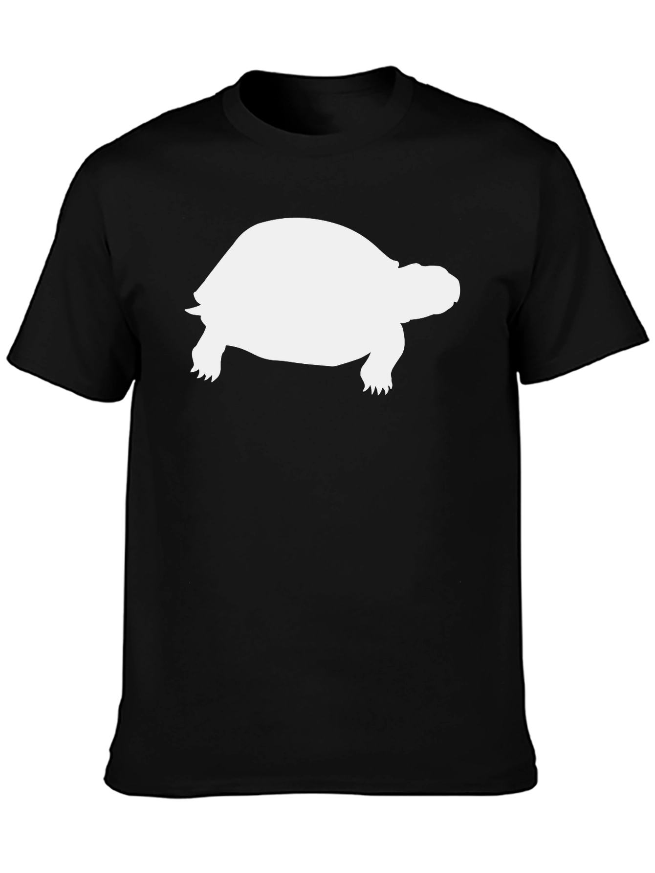 Black Turtle Graphic Tee - Cool Reptile Shirt view 3