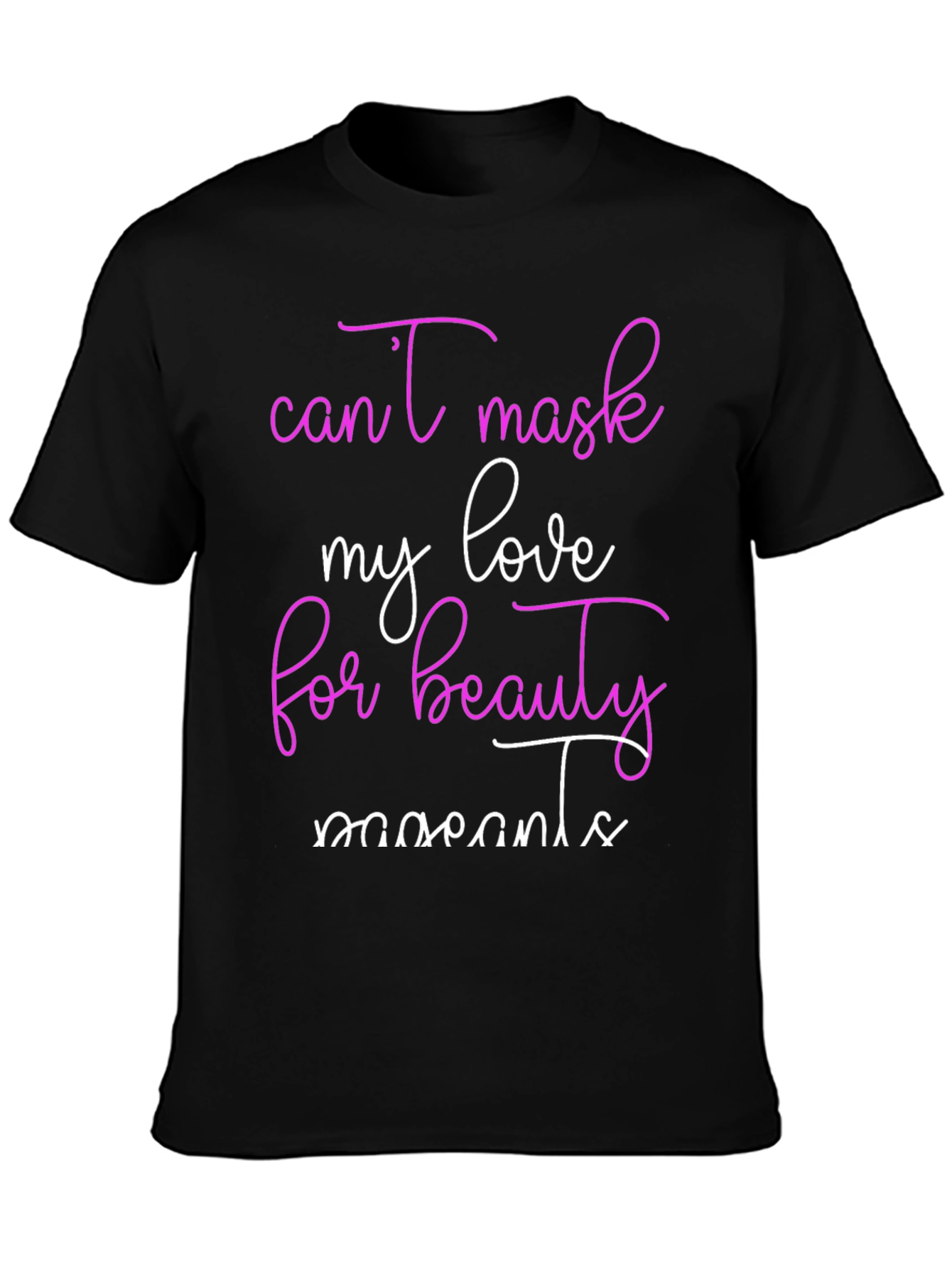 Black Beauty Moments T-Shirt, Can't Mask My Love Tee view 3