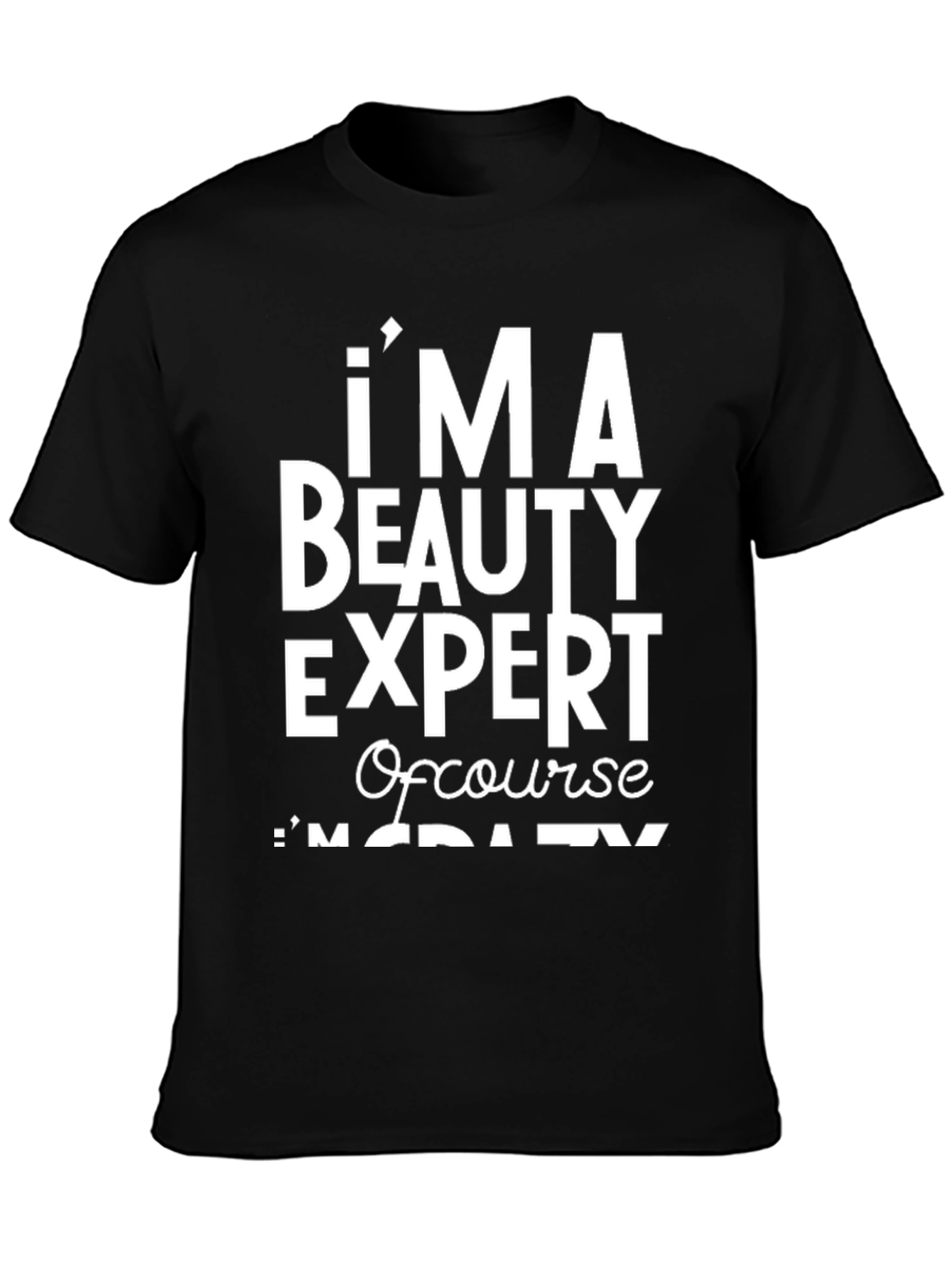 Black Beauty Expert Graphic T-Shirt view 3
