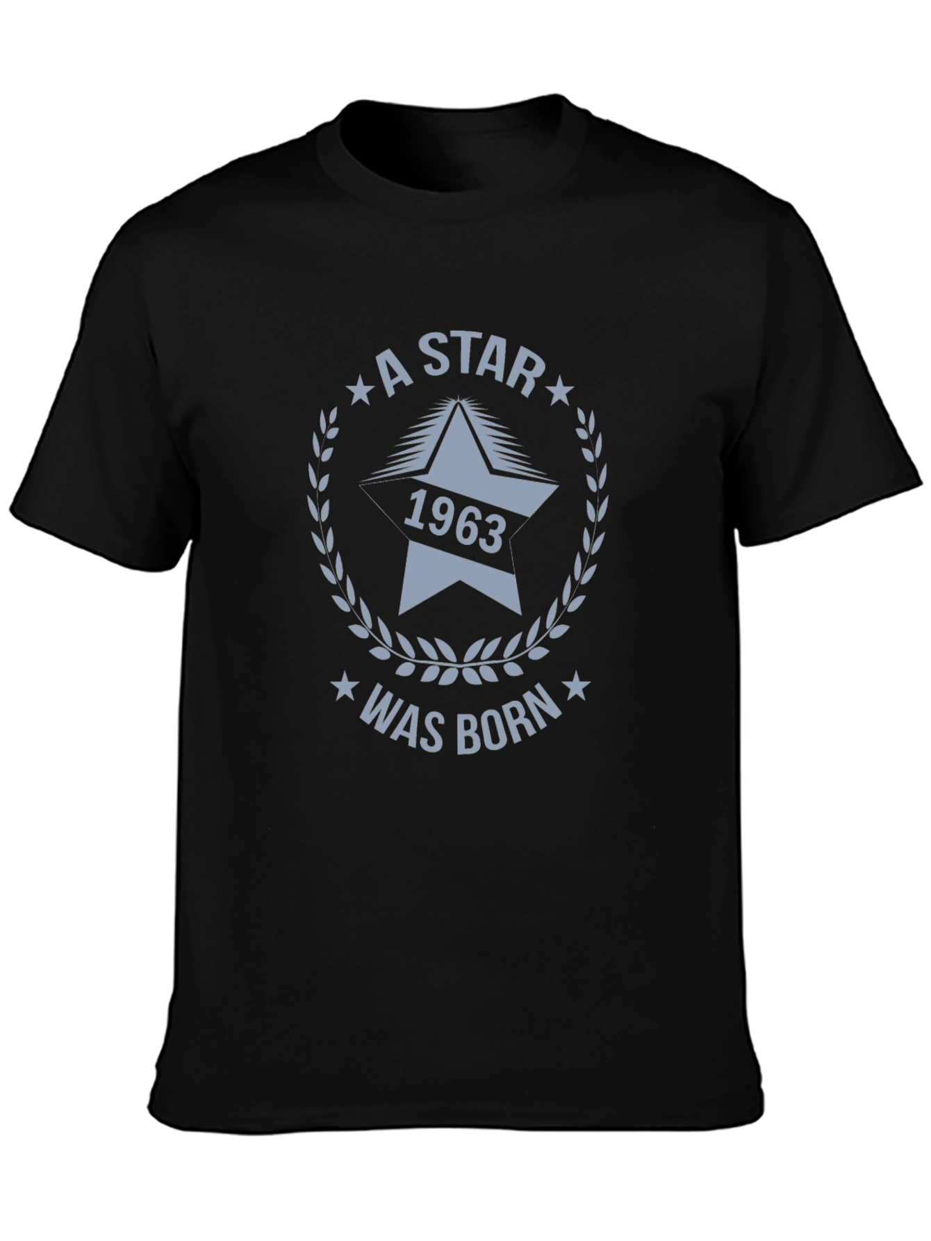 Black A Star Was Born 1963 Graphic T-Shirt view 3