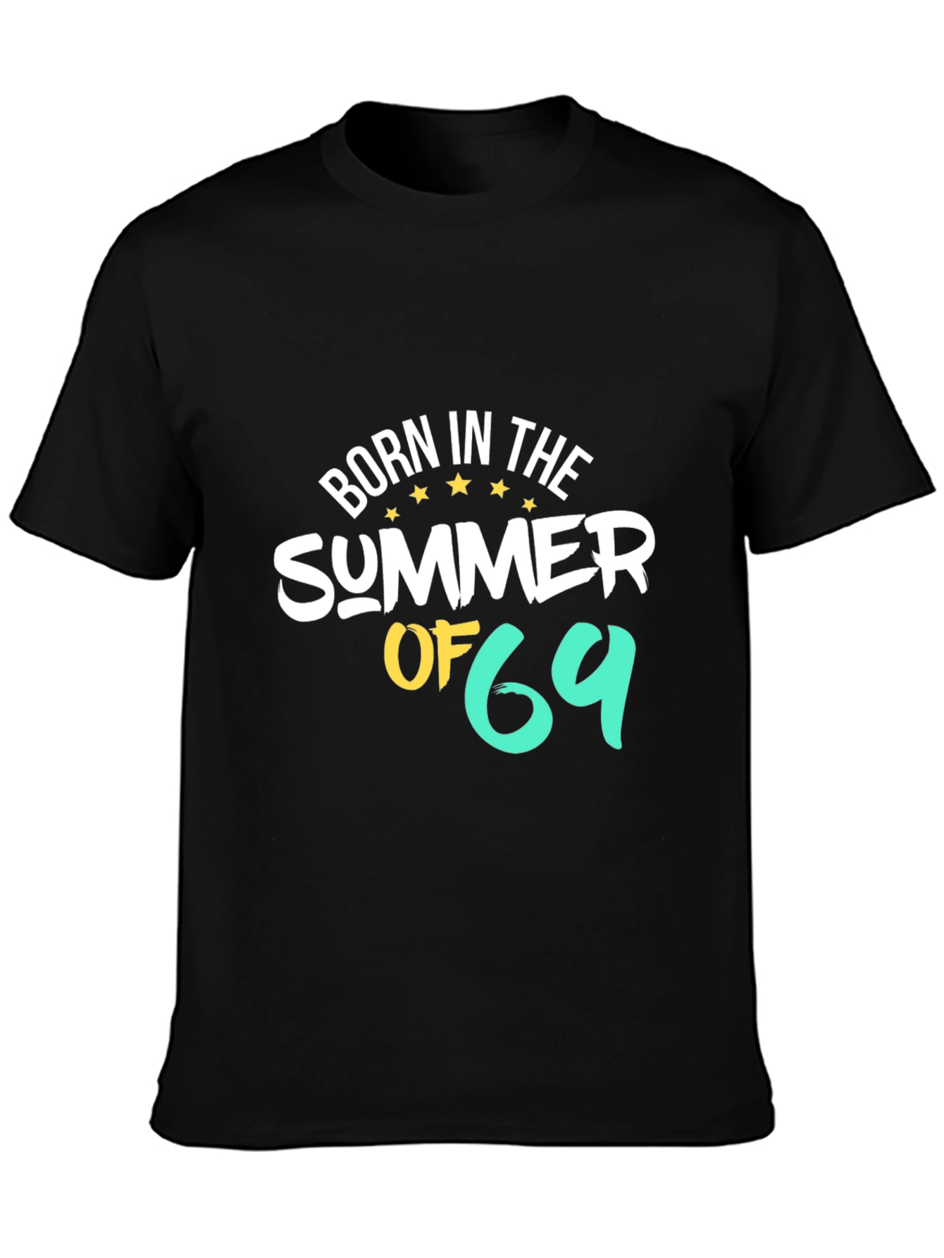 Black Born In The Summer of '69 Black T-Shirt view 3