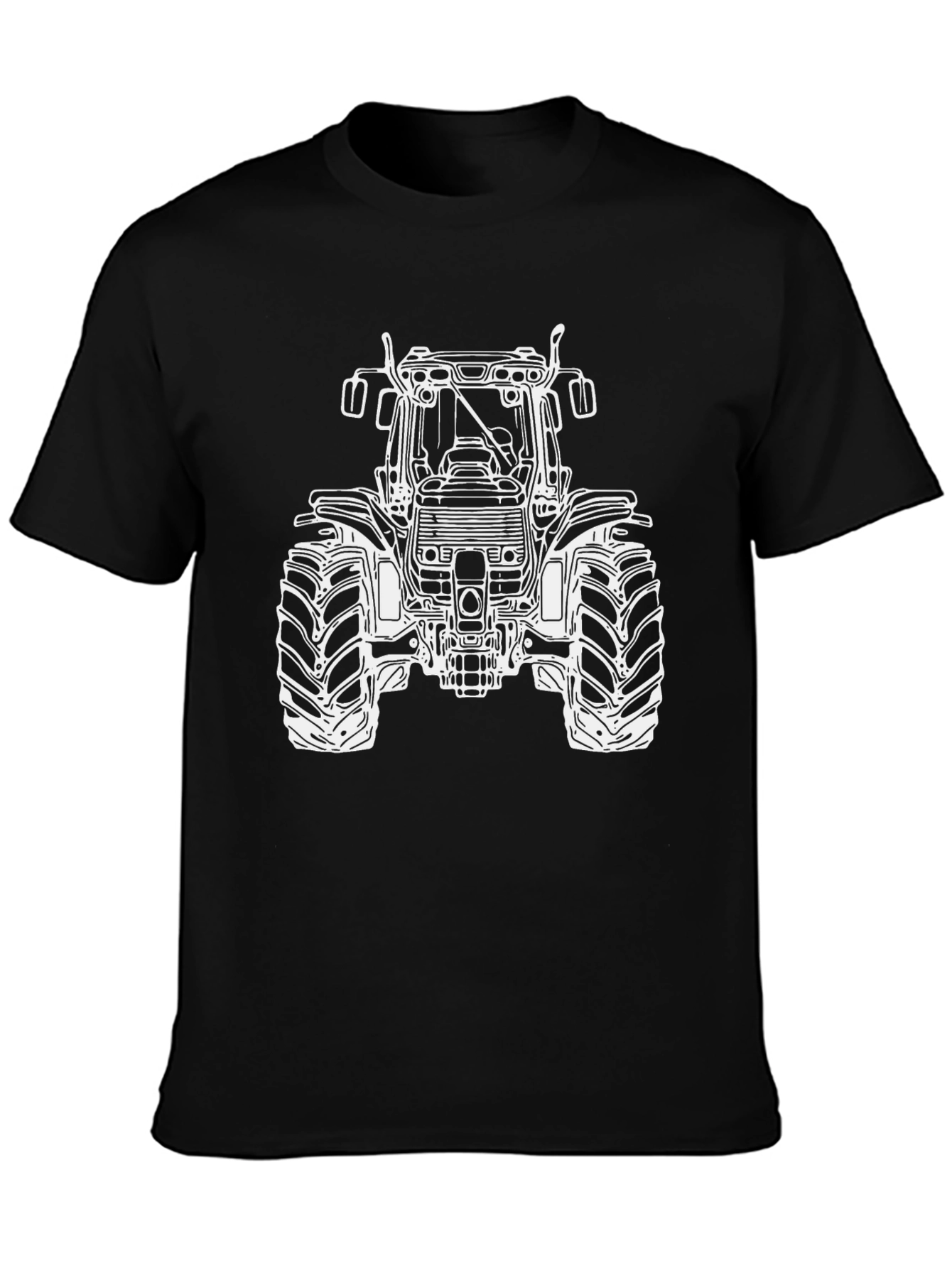 Black Tractor Graphic Tee - Farm Life Apparel view 3