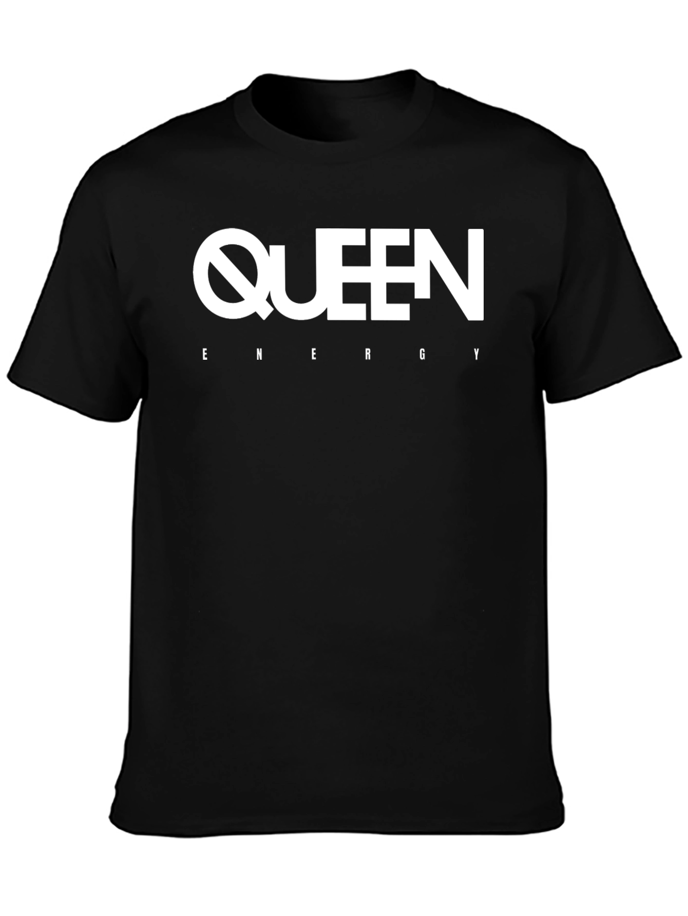 Black Queen Energy Black Graphic Tee view 3