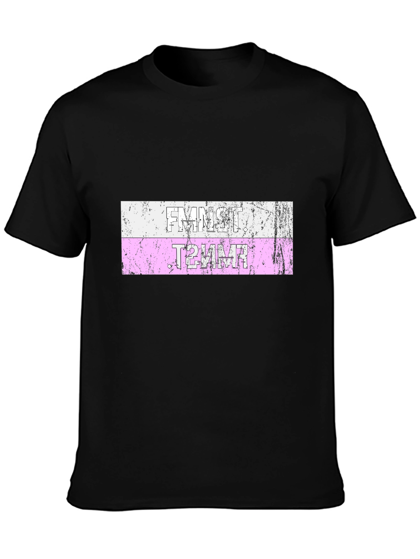 Black Feminist Tears T-Shirt - Distressed Graphic Tee view 3