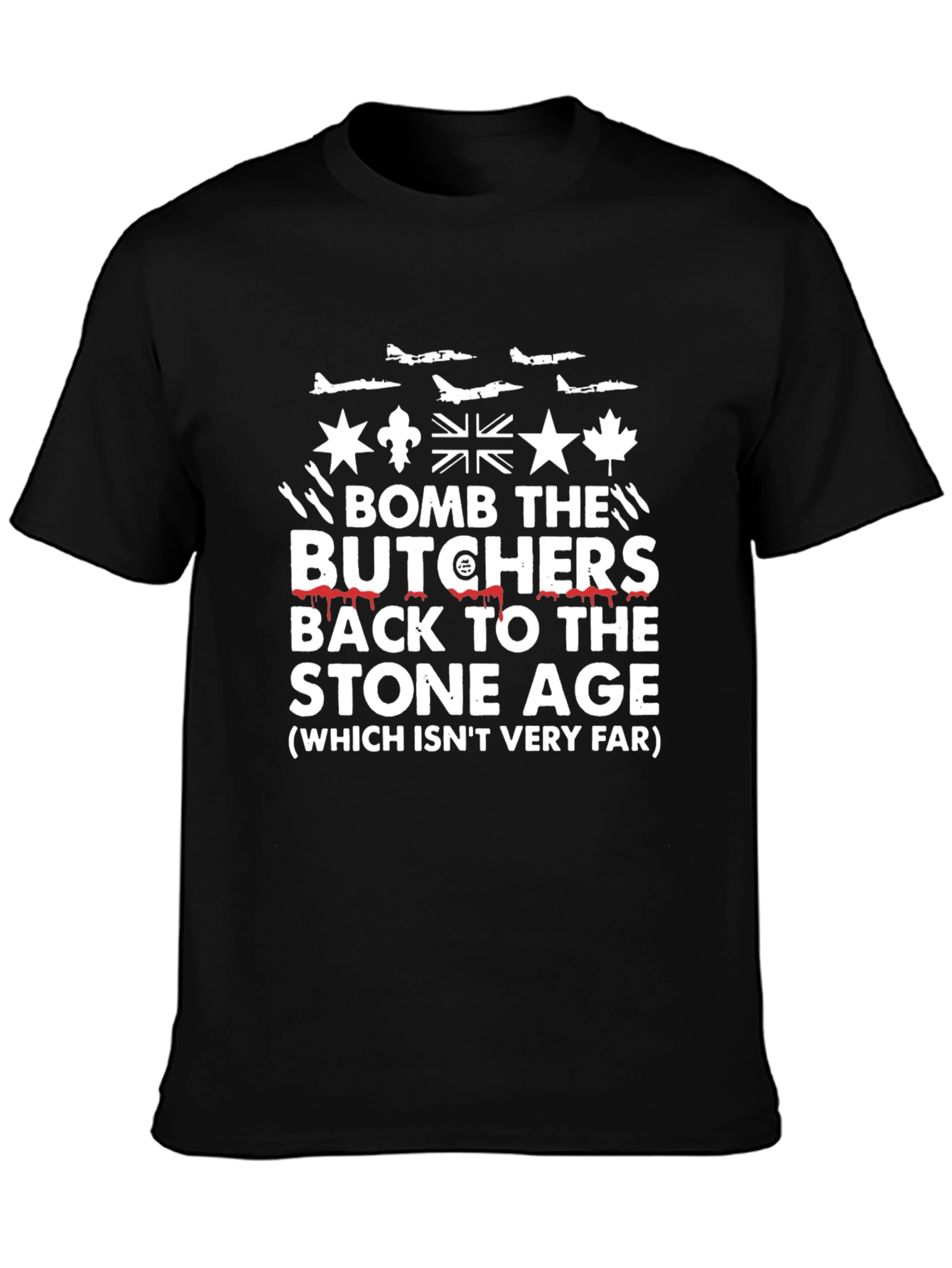 Black Bomb the Butchers T-Shirt: Provocative Graphic Tee view 3