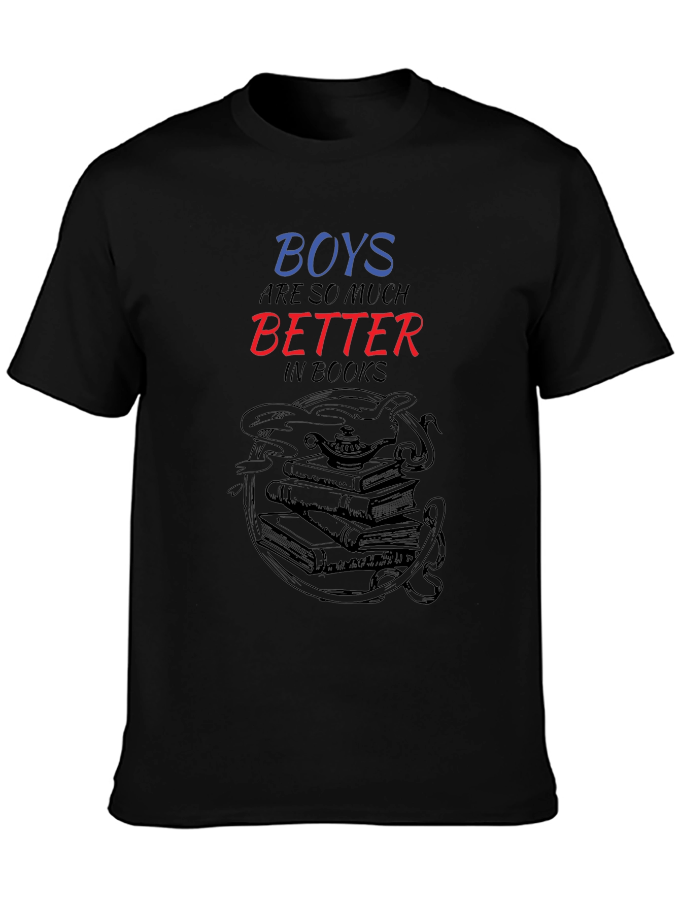 Black Boys are So Much Better in Books Graphic Tee view 3