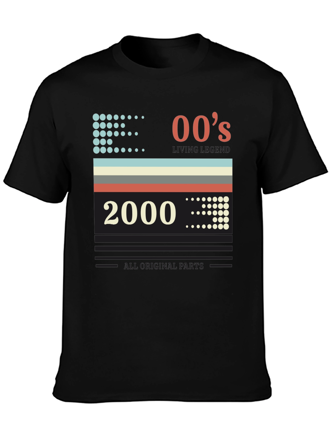 Black 2000's Living Legend T-Shirt view 3