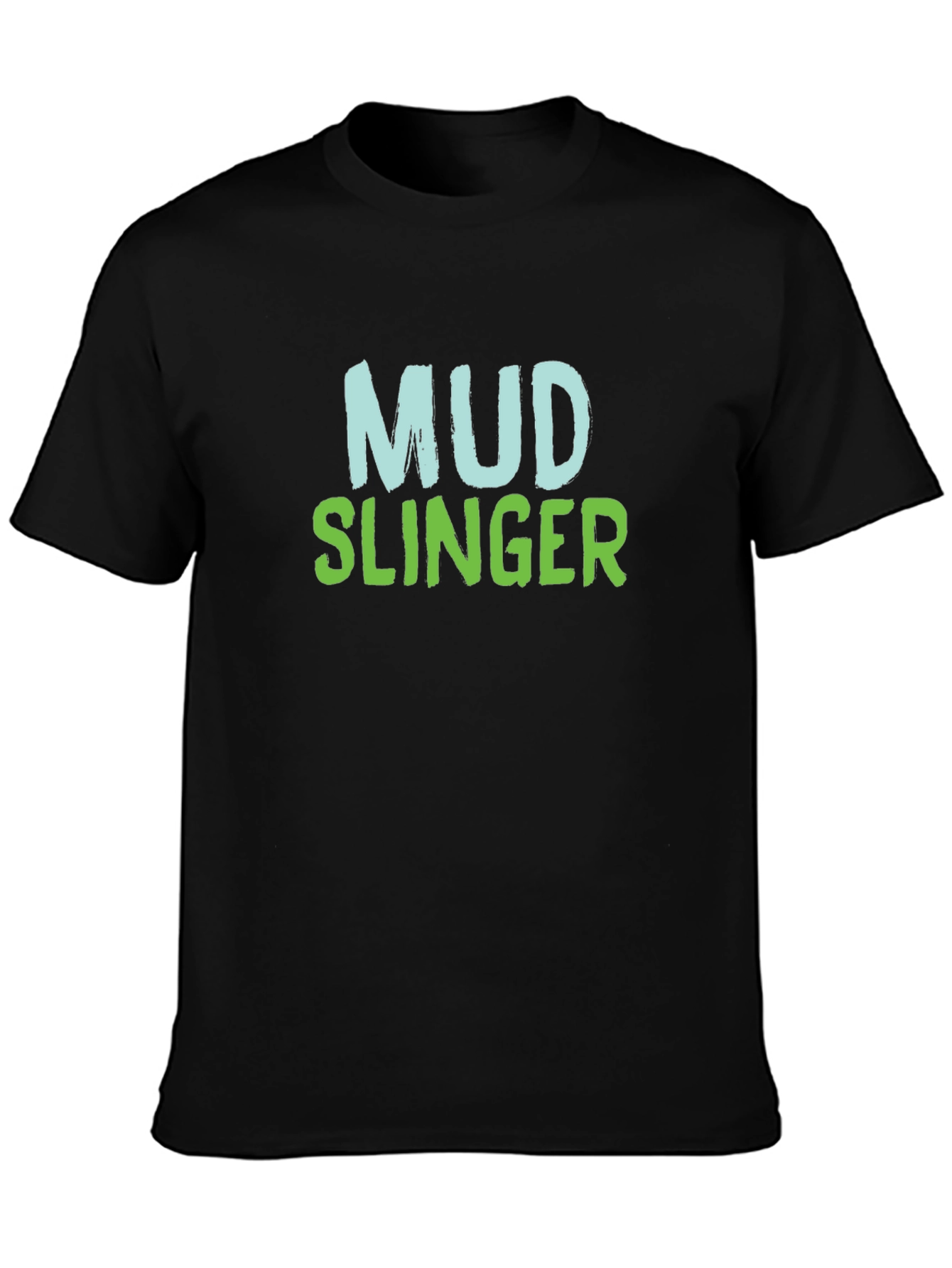 Black Mud Slinger Black T-Shirt view 3